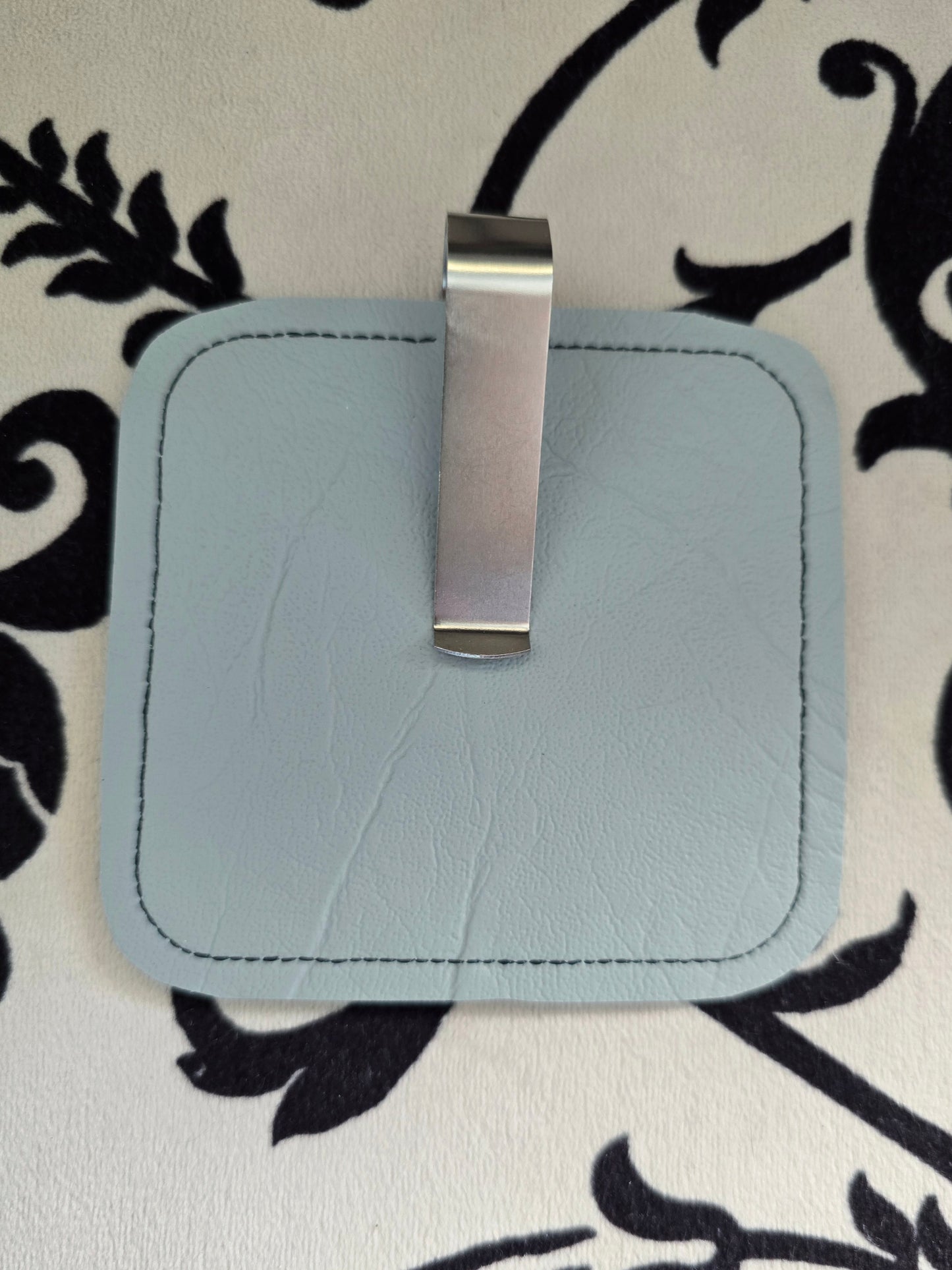 Car Visor Clip - Still Plays With Blocks- Handcut Vinyl - Discontinued