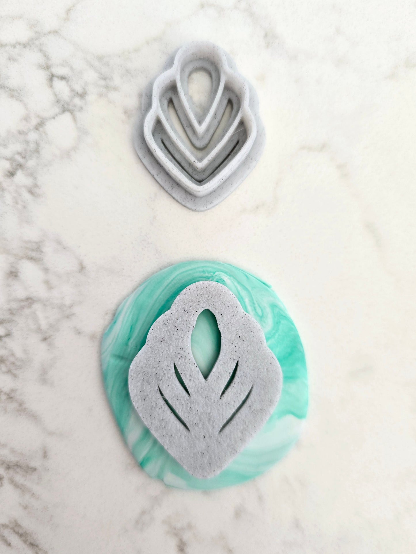 Polymer Clay 3D Printed Cutters - set of 2 - Discounted
