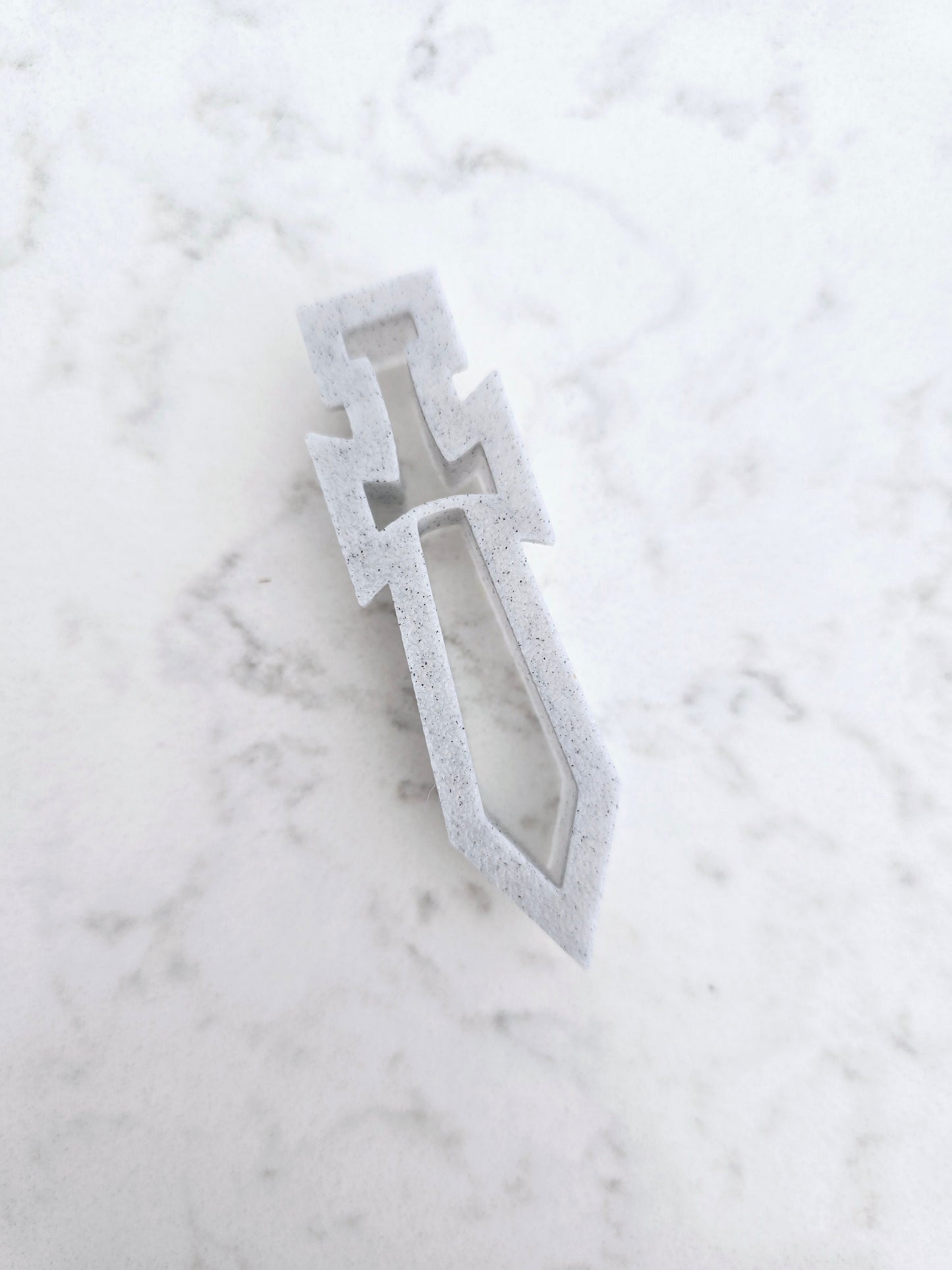 Sword Polymer Clay 3D Printed Cutter