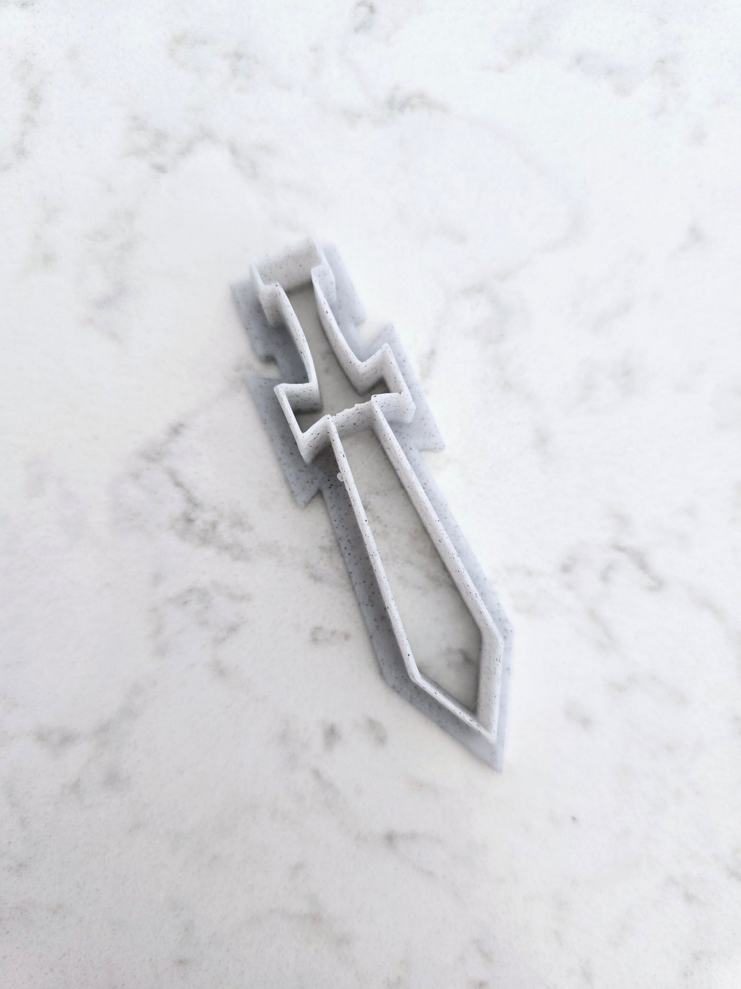 Sword Polymer Clay 3D Printed Cutter