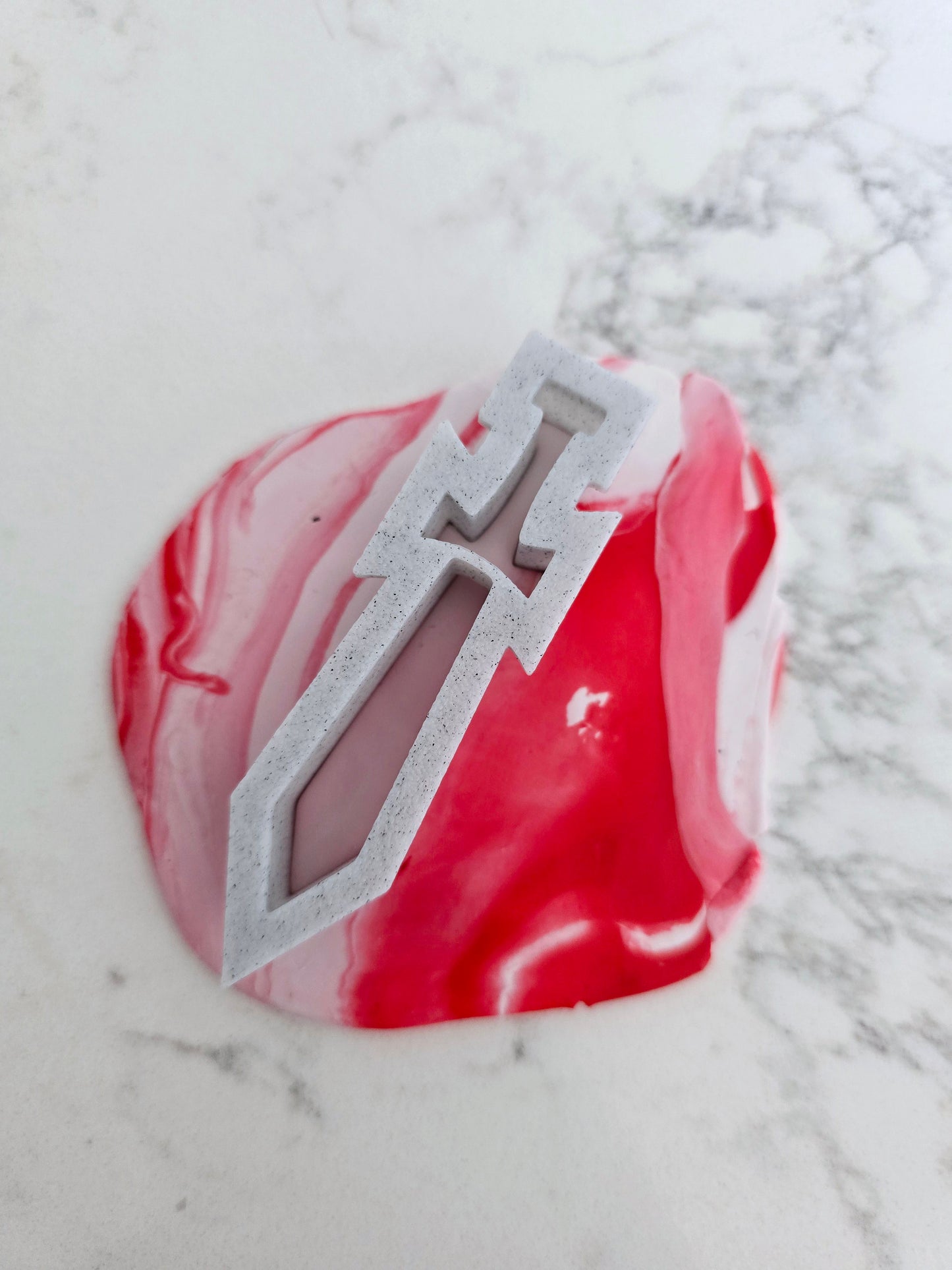 Sword Polymer Clay 3D Printed Cutter