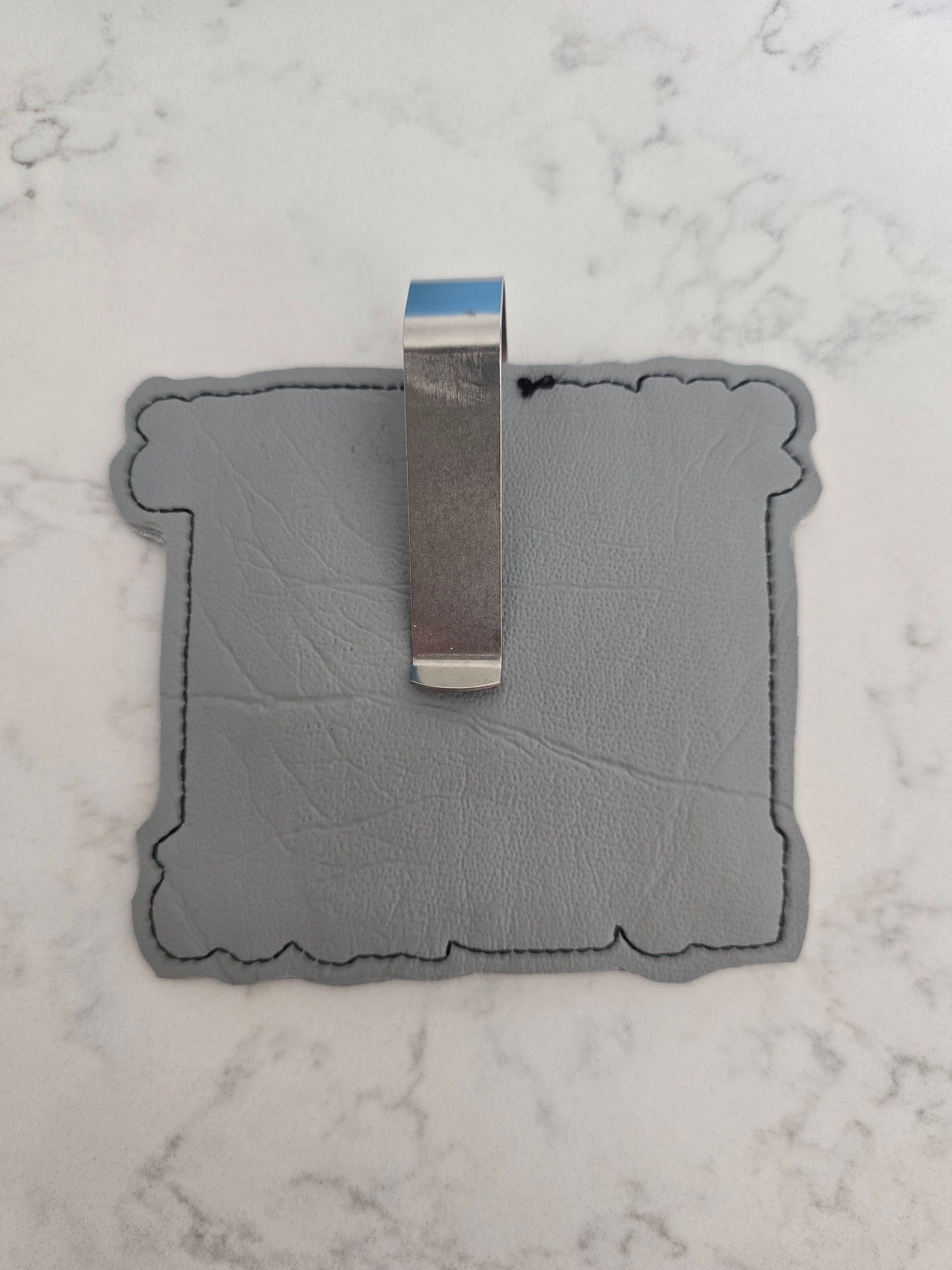 Car Visor Clip - Smoke Tyers - Handcut Vinyl - Discontinued