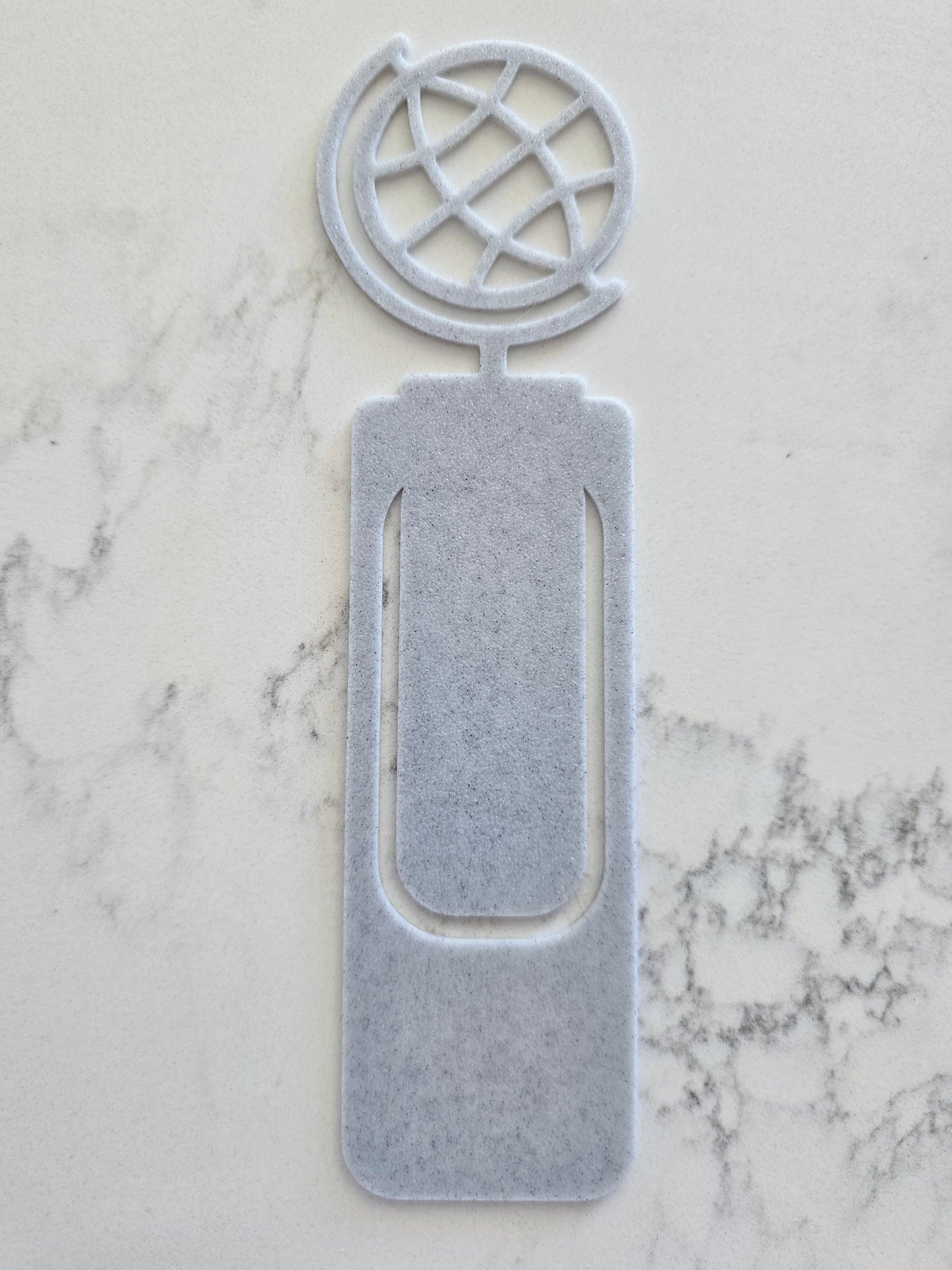 Globe bookmark 3D Printed - Clearance