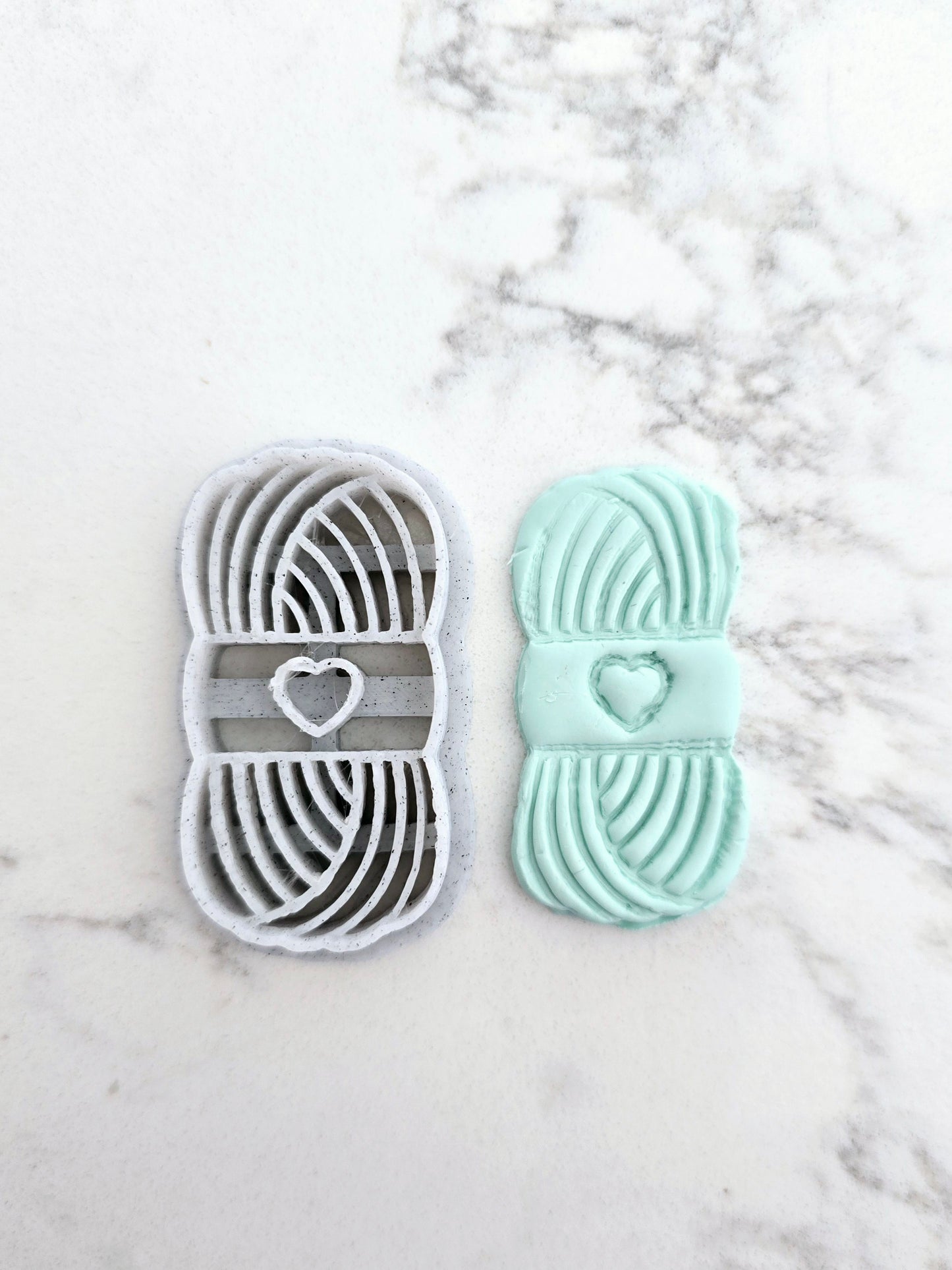 Yarn Ball Polymer Clay 3D Printed Cutters - set of 5 - Discounted