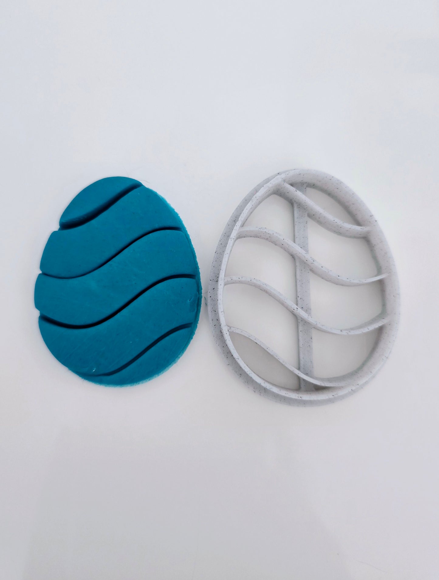 Easter Bunny and Egg 3D Printed Playdough Cutters - set of 4