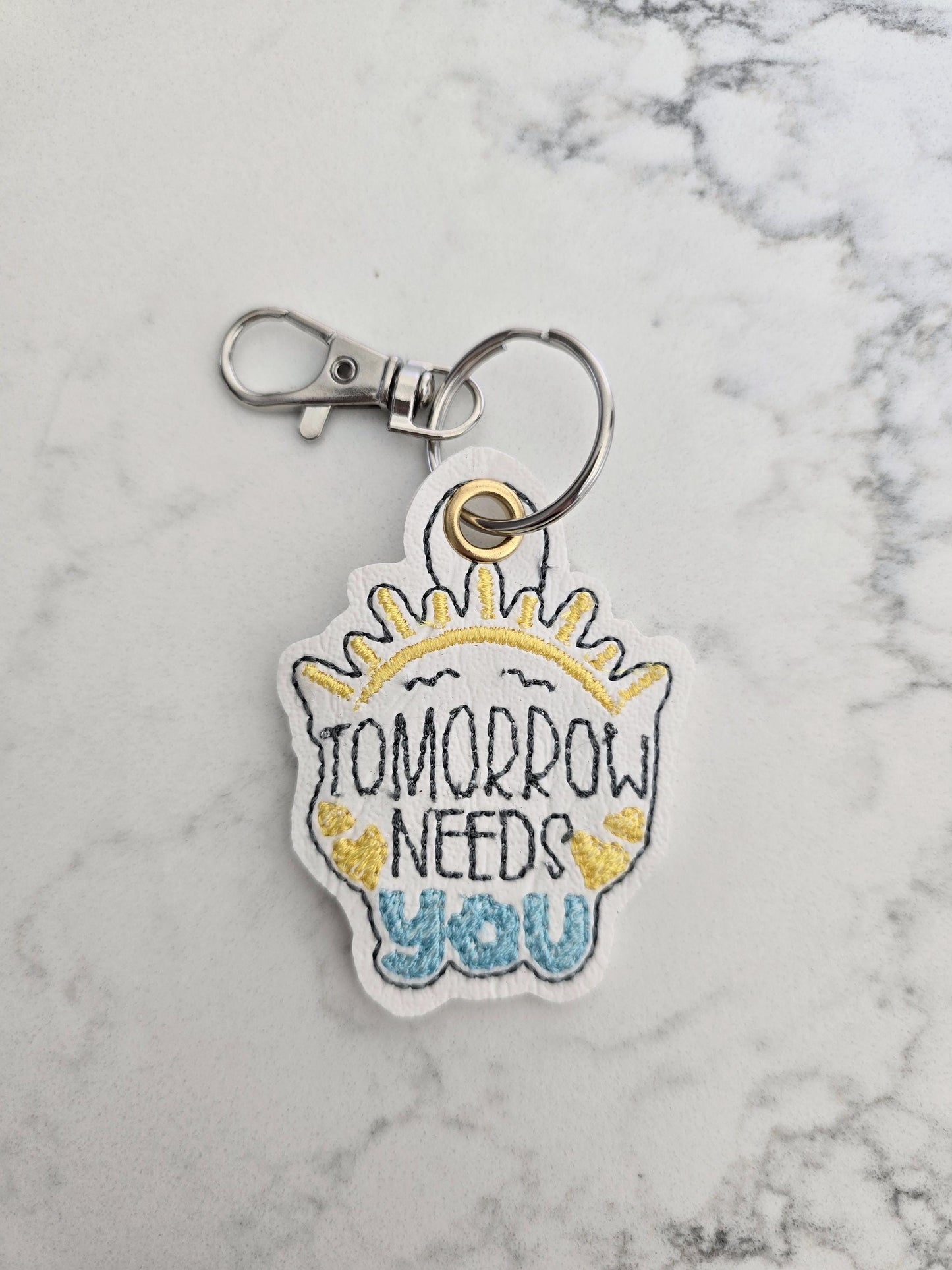 Tomorrow Needa You, Mental health awareness keyrings / keychains