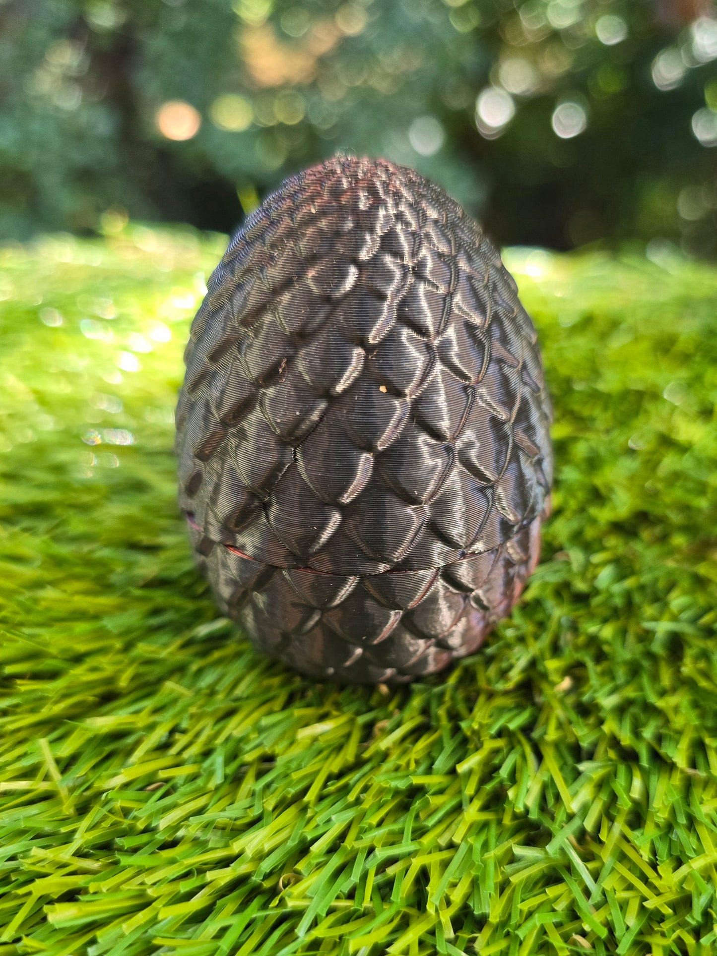 3D Printed Dragon Egg with Tiny Dragon Inside – Easter Egg Alternative