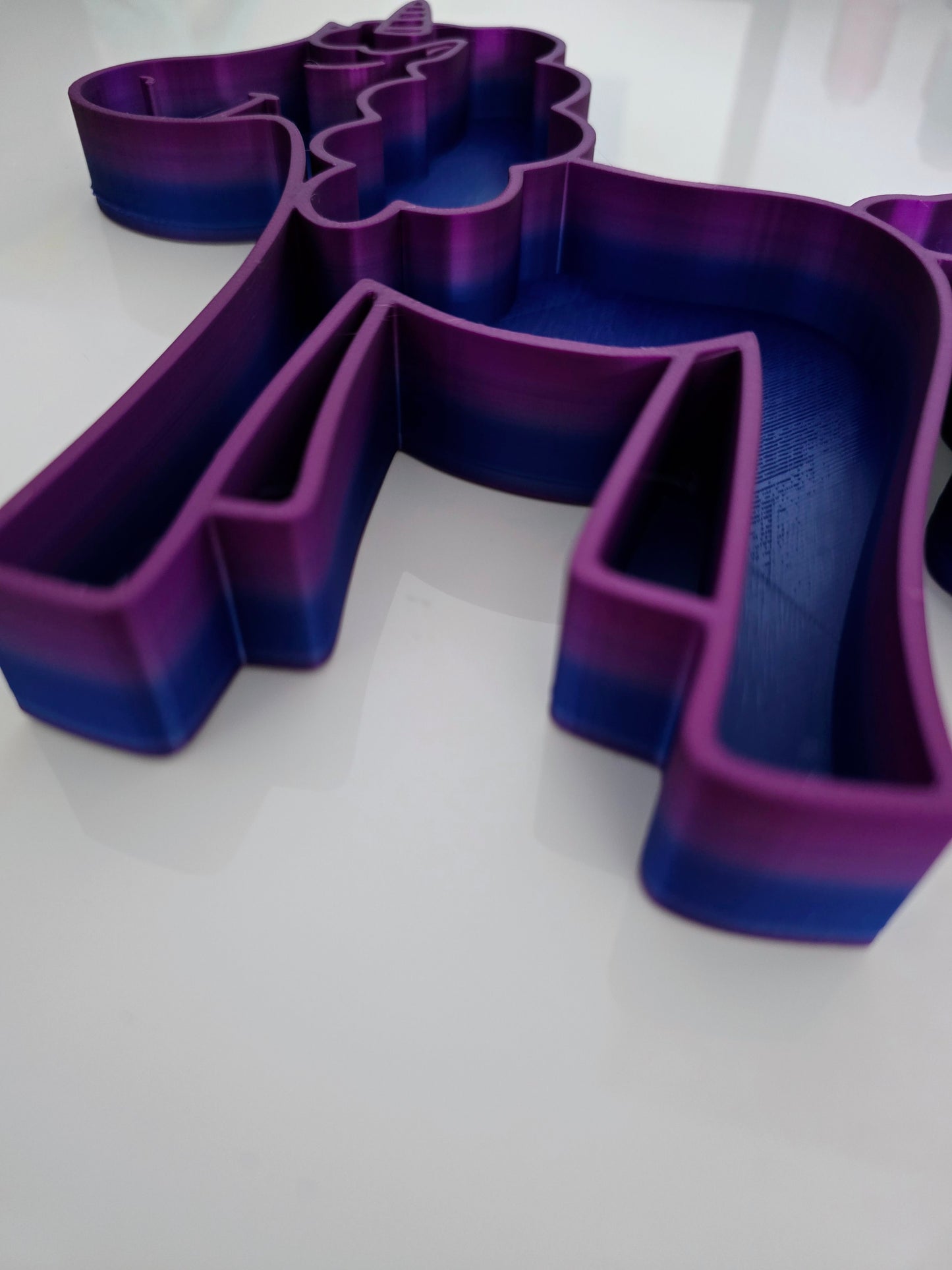 Eco-Friendly 3D Printed Unicorn Sensory Tray – Perfect for Creative Play