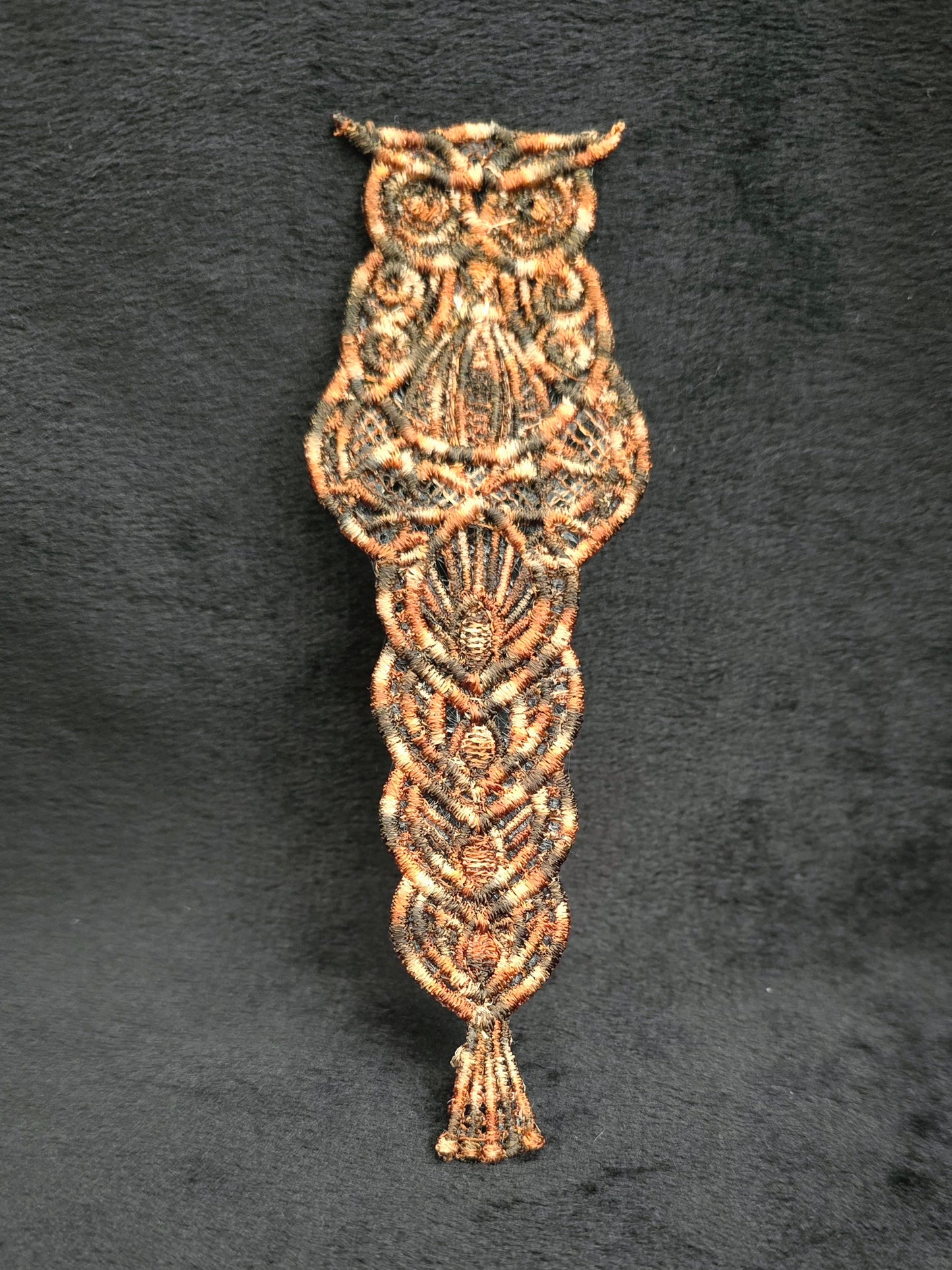 Owl Lace Bookmark