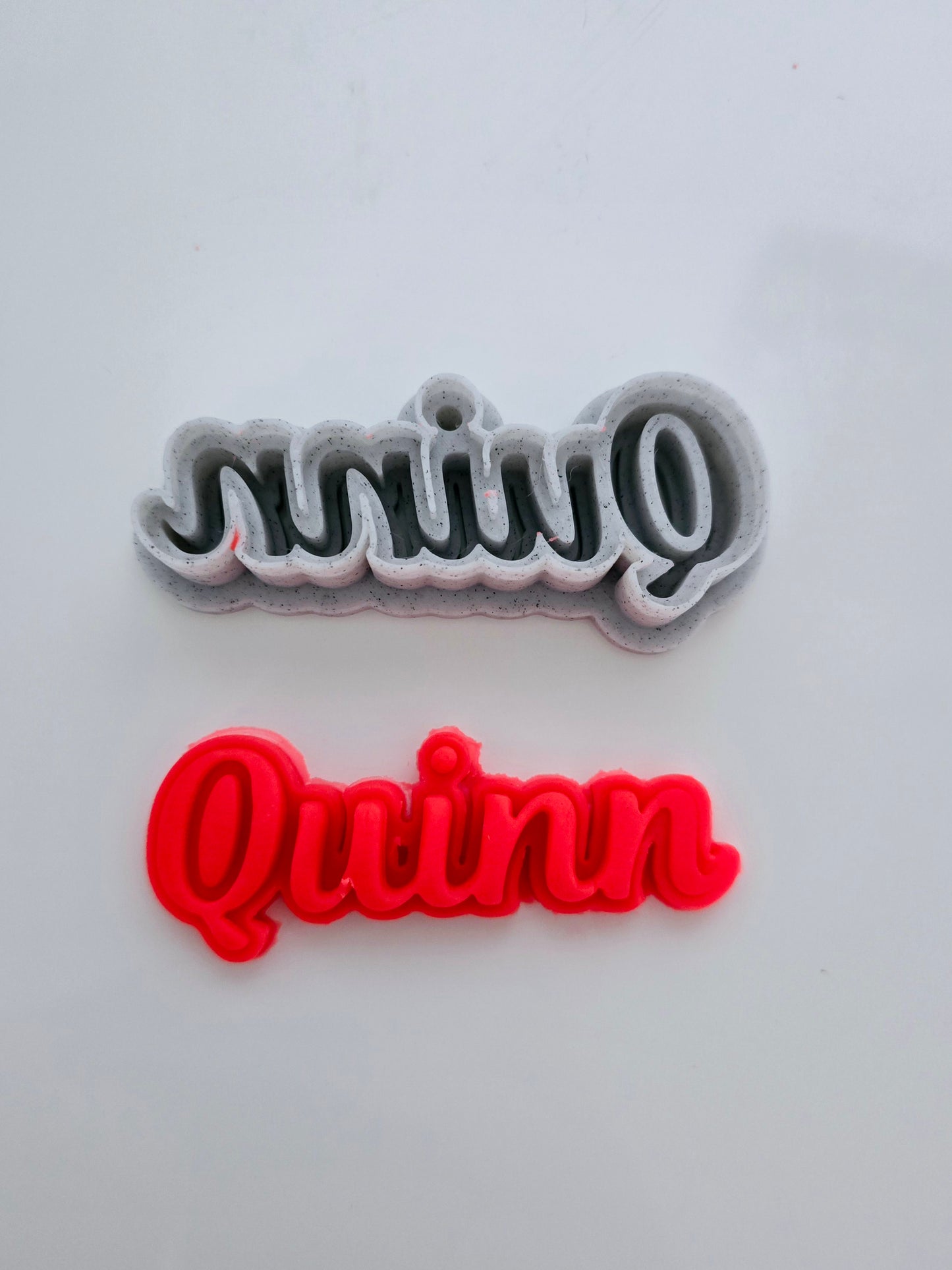Personalised Name Cutters - Custom made 3D Printed Playdough or Polymer Clay Cutters