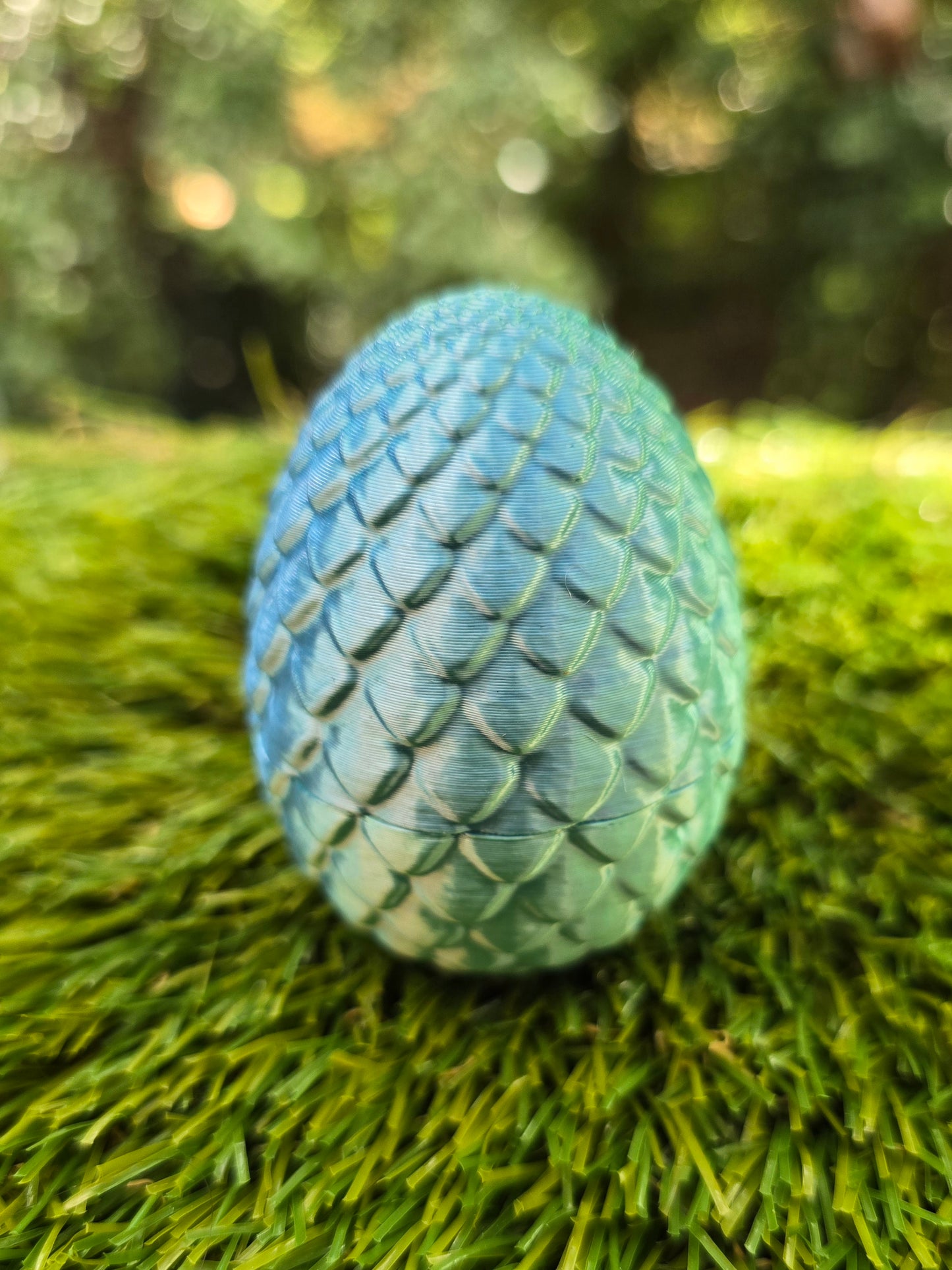 3D Printed Dragon Egg with Tiny Dragon Inside – Easter Egg Alternative