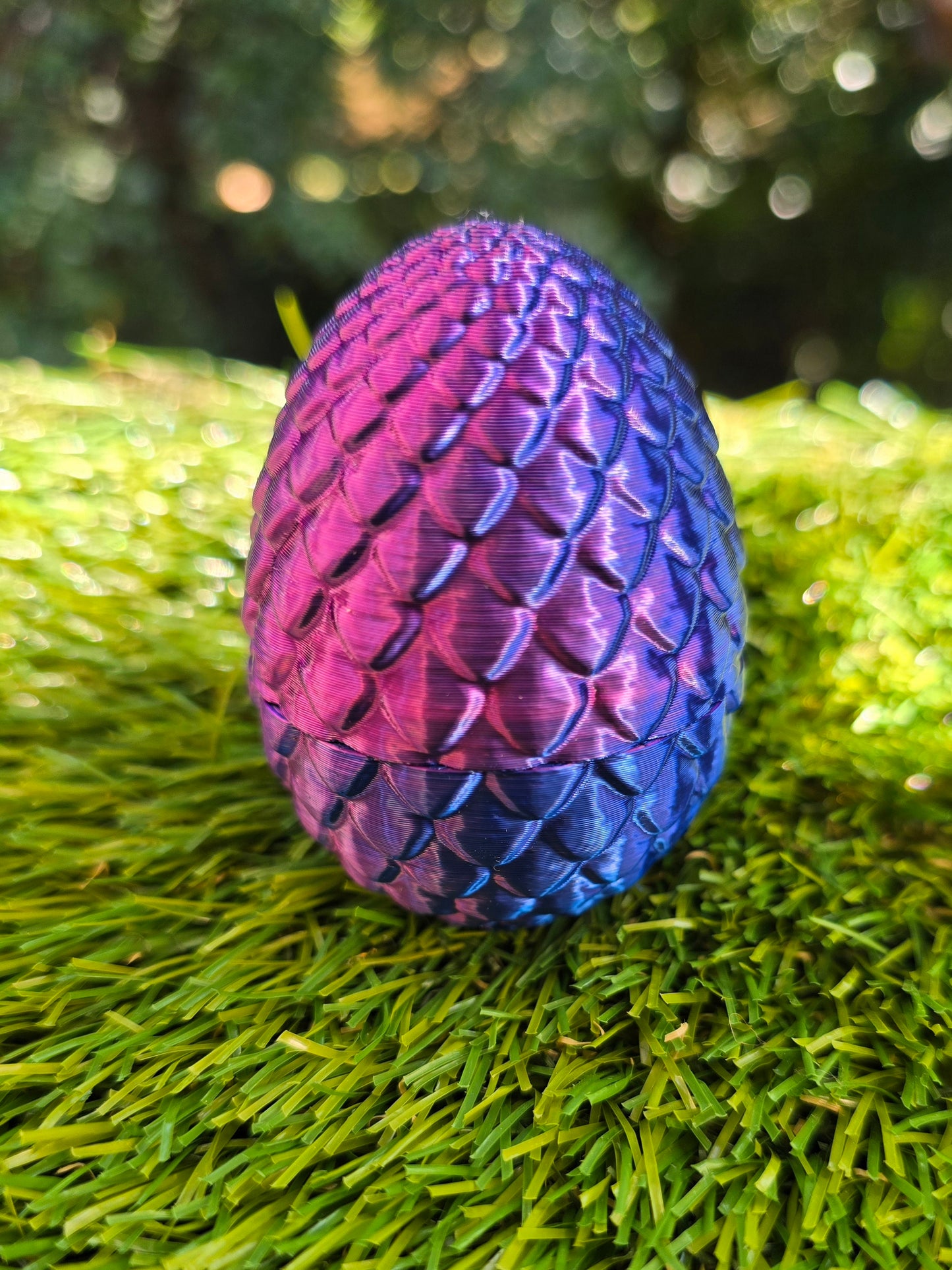 3D Printed Dragon Egg with Tiny Dragon Inside – Easter Egg Alternative