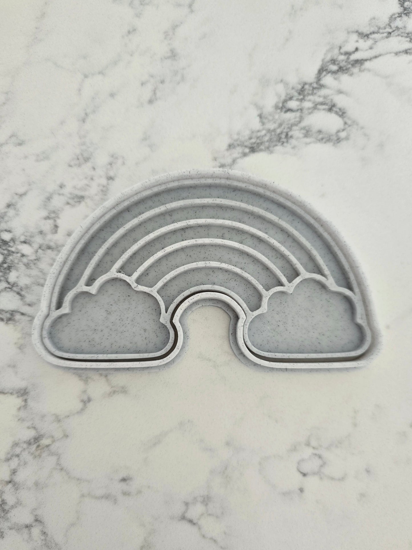Rainbow 3D Printed Playdough Cutters - set of 2