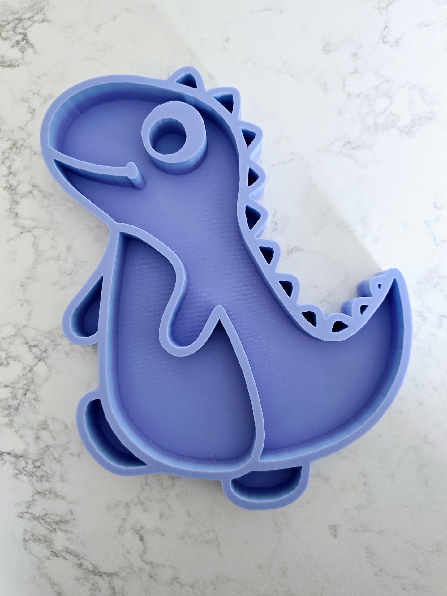Eco-Friendly 3D Printed Dinosaur Sensory Tray – Perfect for Creative Play