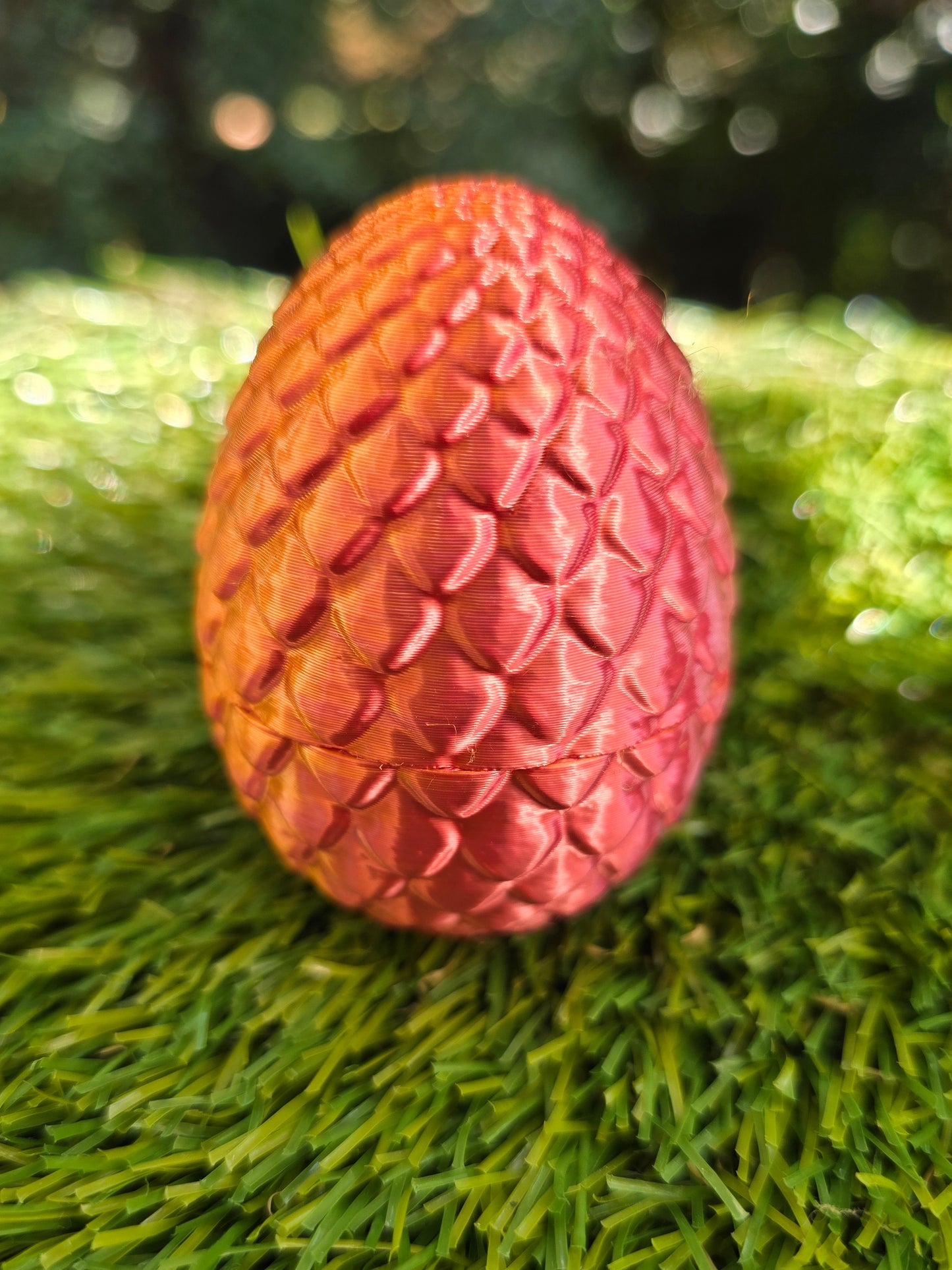 3D Printed Dragon Egg with Tiny Dragon Inside – Easter Egg Alternative