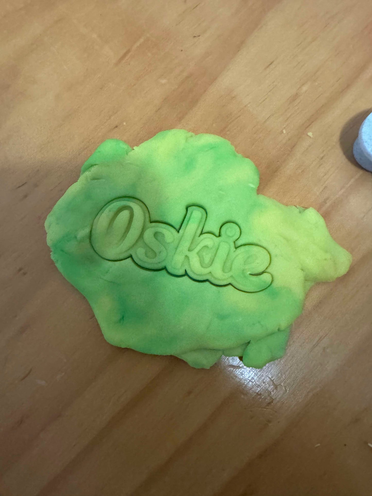 Personalised Name Cutters - Custom made 3D Printed Playdough or Polymer Clay Cutters