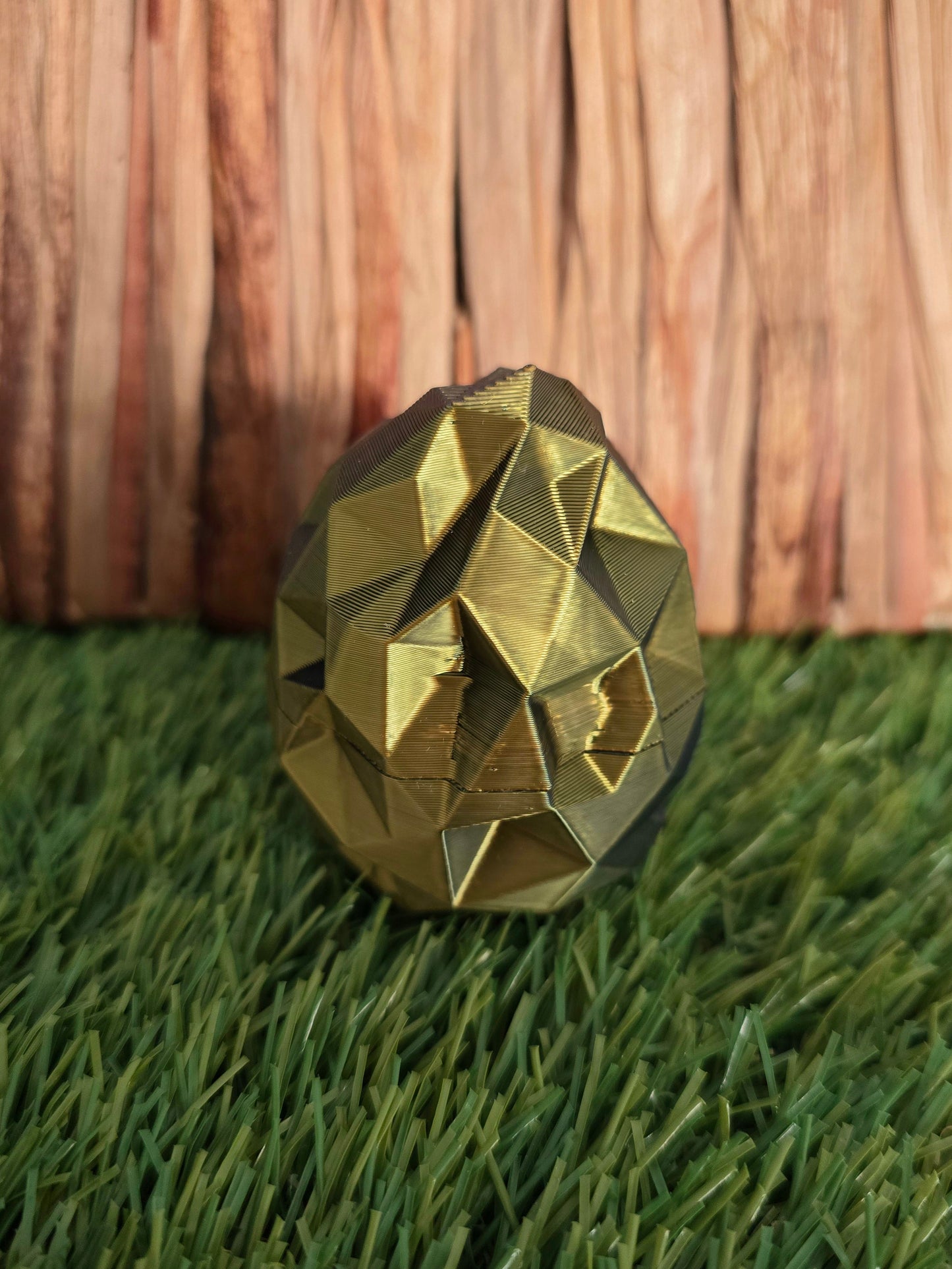 3D Printed Dino Egg with Tiny Dinosaur Inside