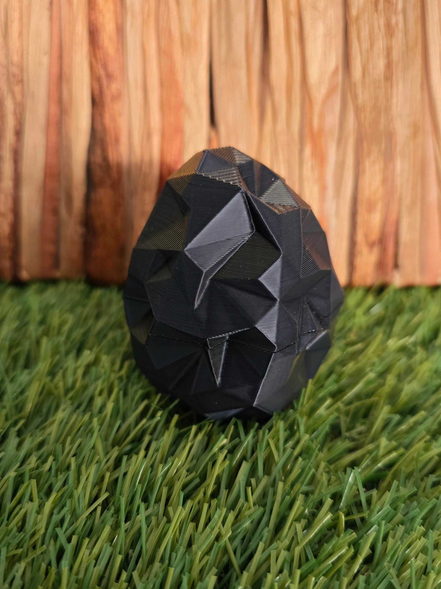 3D Printed Dino Egg with Tiny Dinosaur Inside