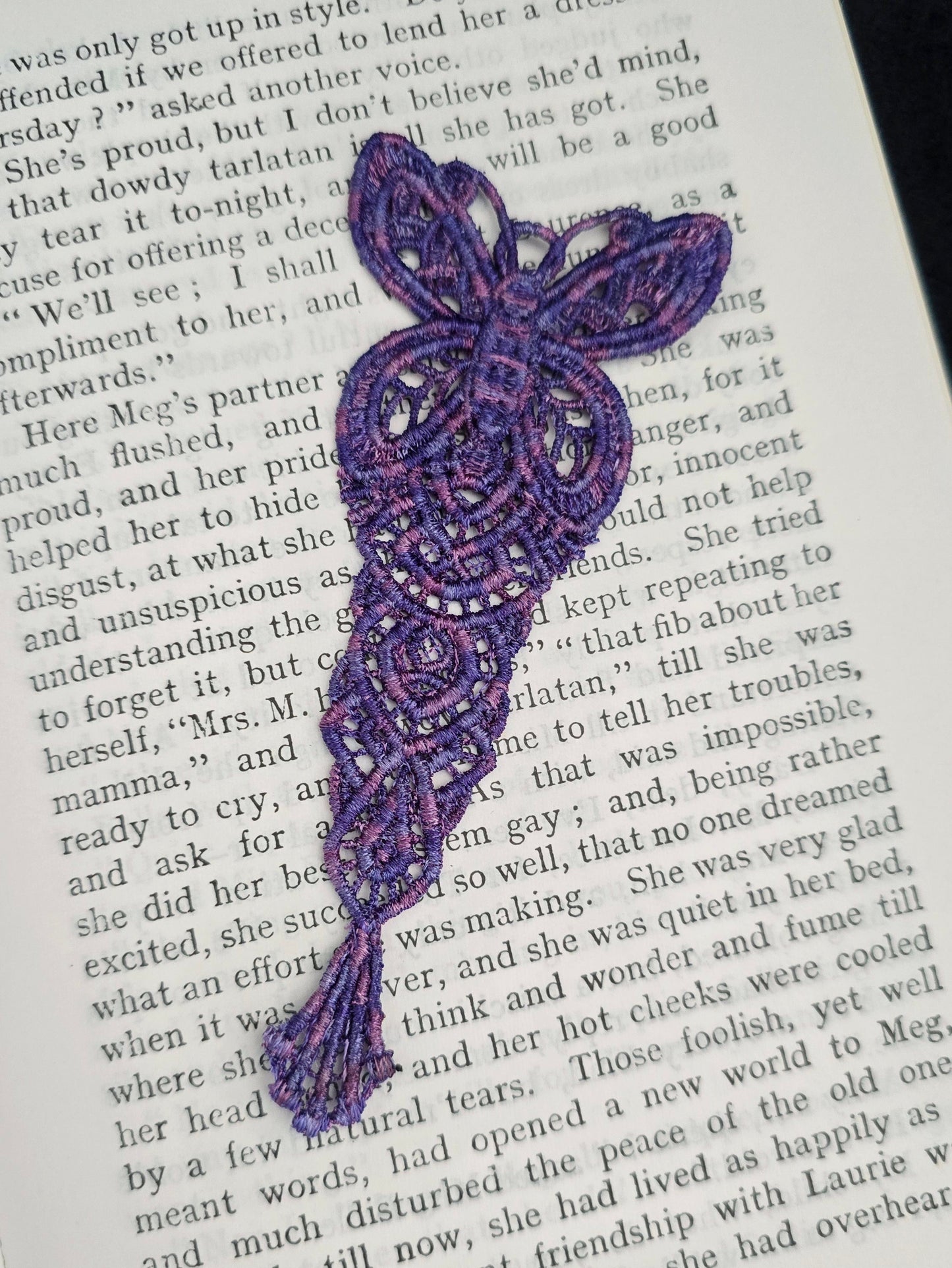 Butterfly Lace Bookmark