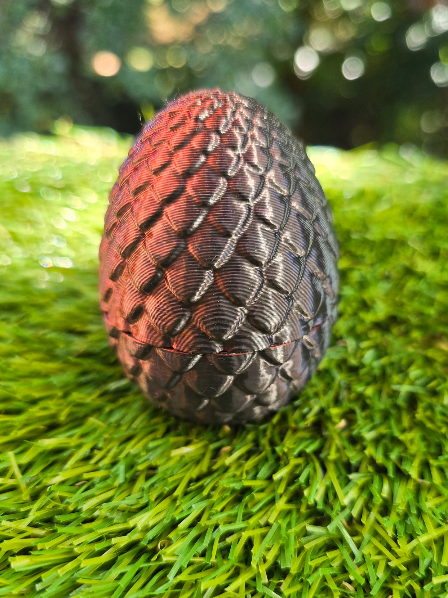 3D Printed Dragon Egg with Tiny Dragon Inside – Easter Egg Alternative