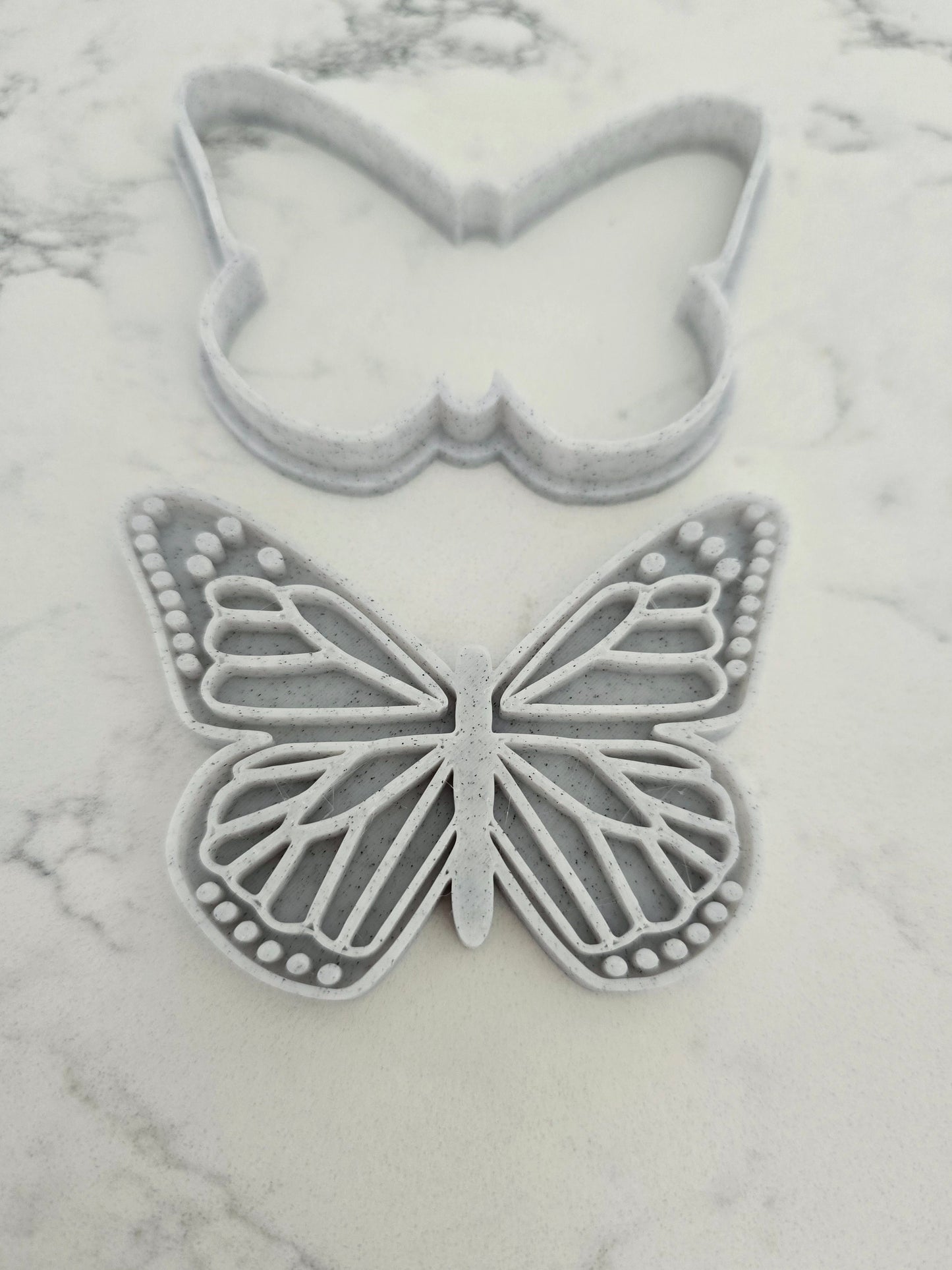 Butterfly 3D Printed Playdough Cutters - set of 2