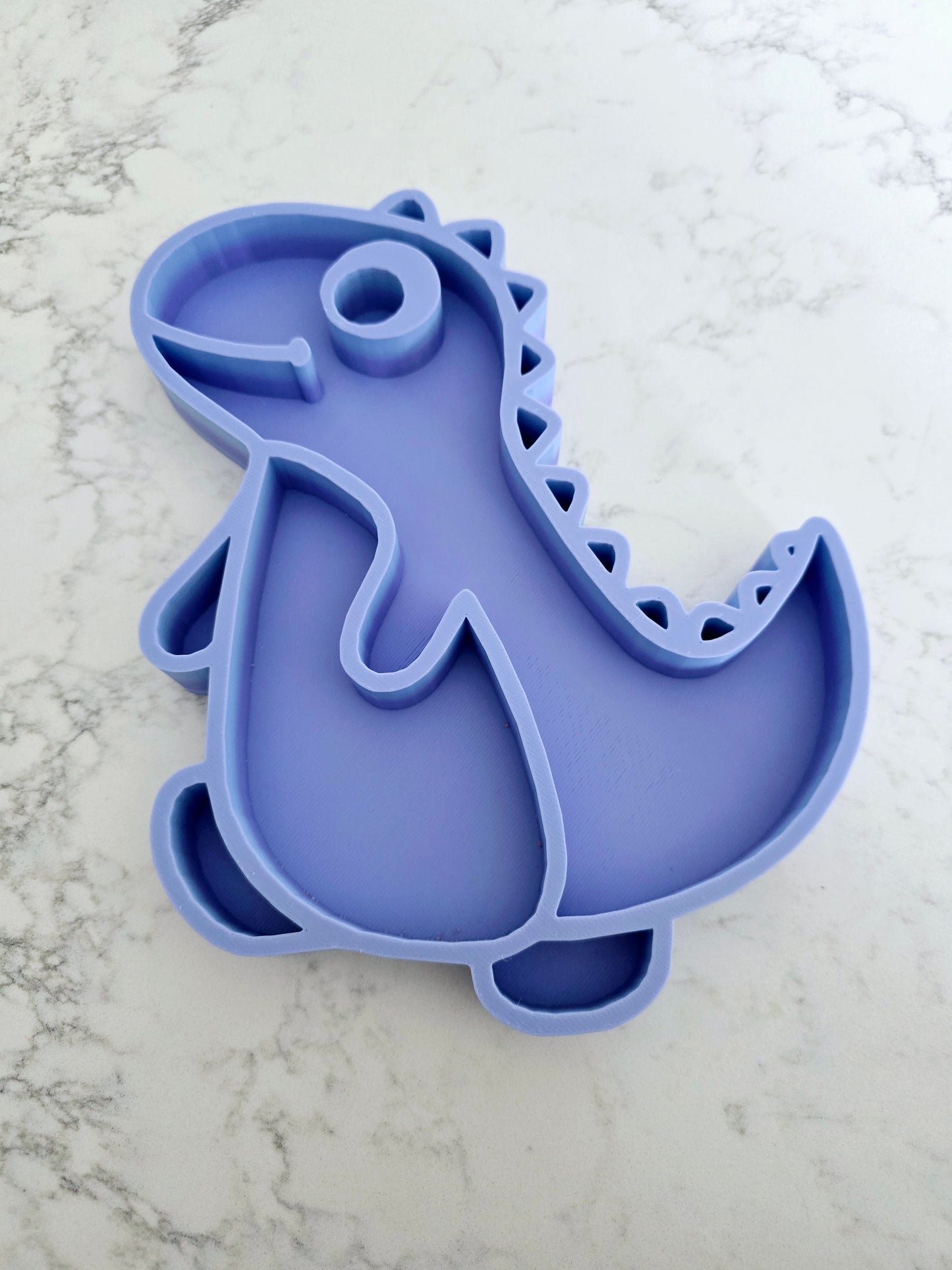 Eco-Friendly 3D Printed Dinosaur Sensory Tray – Perfect for Creative Play
