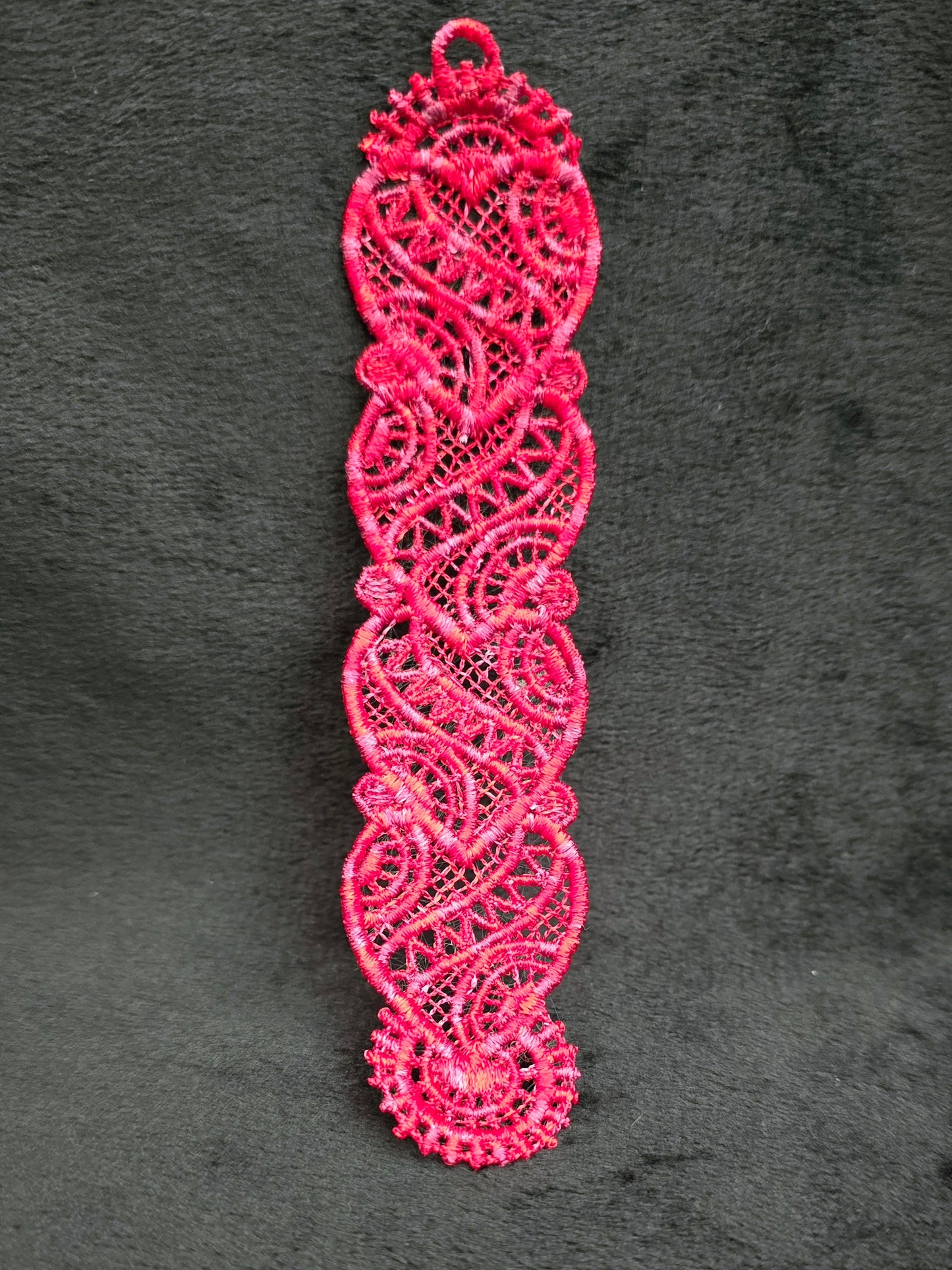 Heart Lace Bookmark