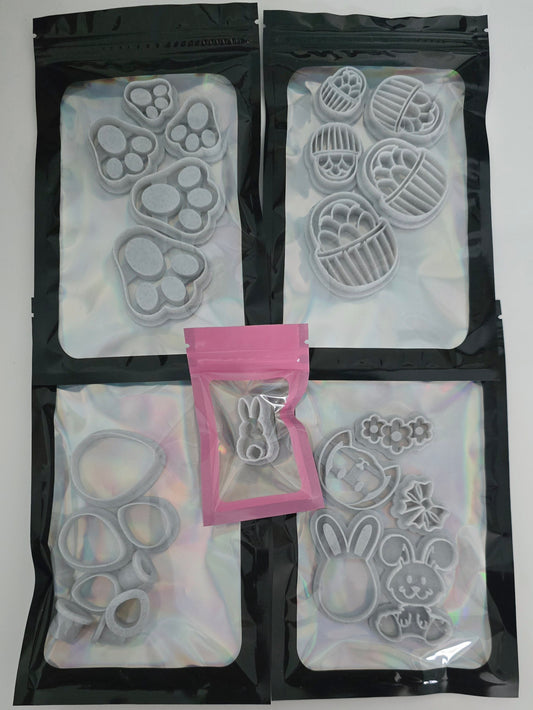 Easter Polymer Clay Cutter Pack - Large Bundle