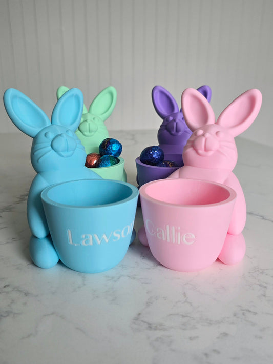 Custom Bunny Easter Egg Holder