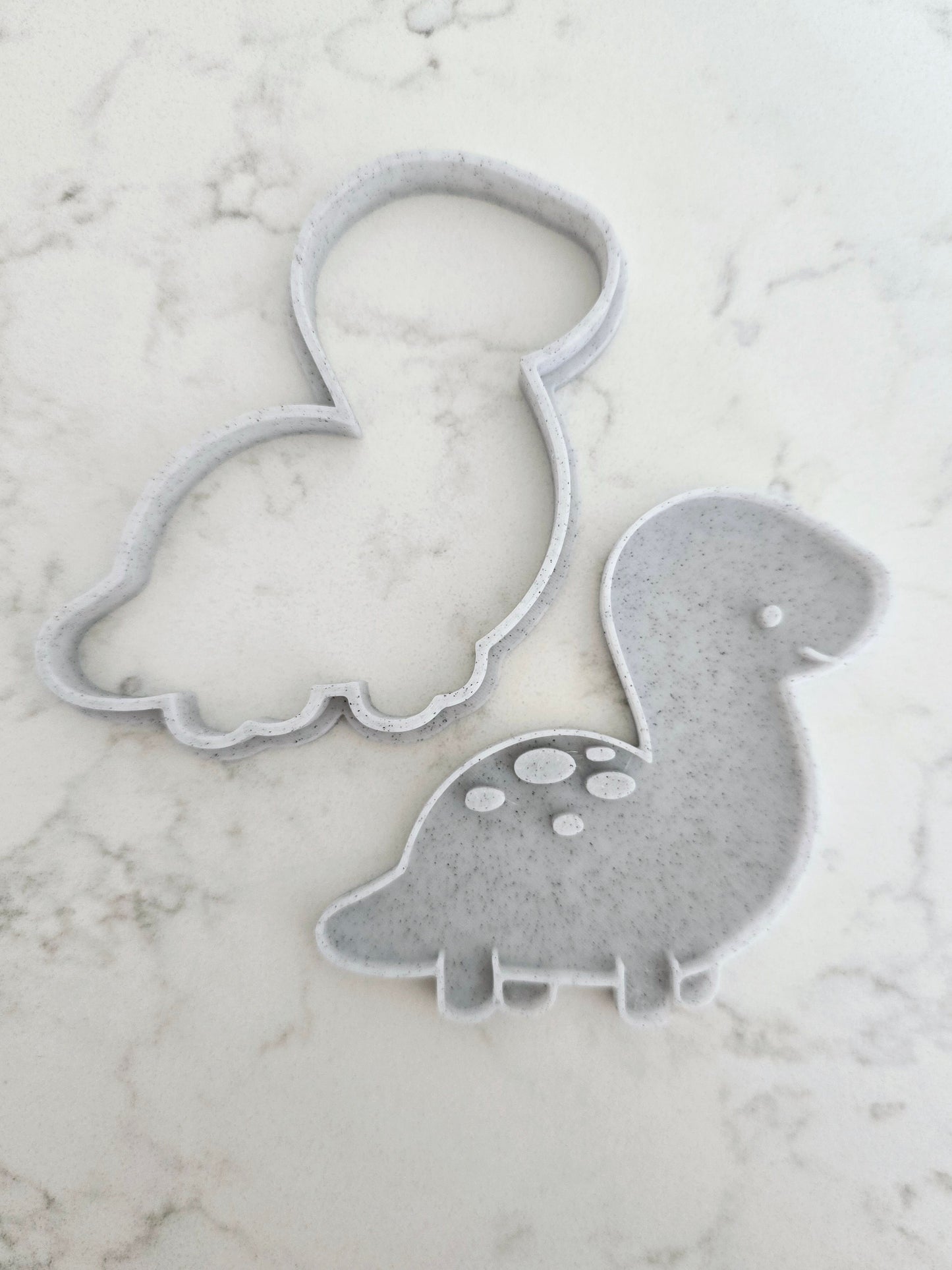 Dinosaur 3D Printed Playdough Cutters - set of 2