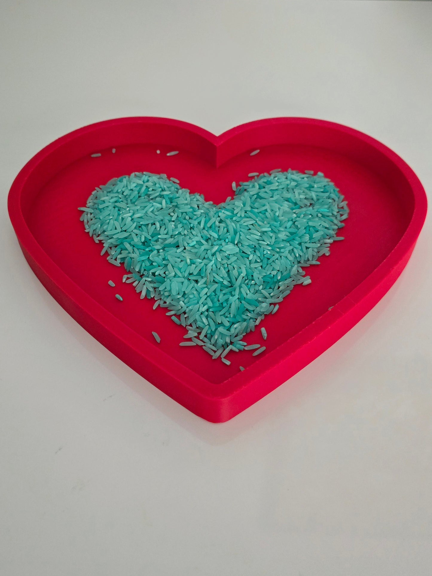 Heart Sensory Tray - Perfect for Creative Play