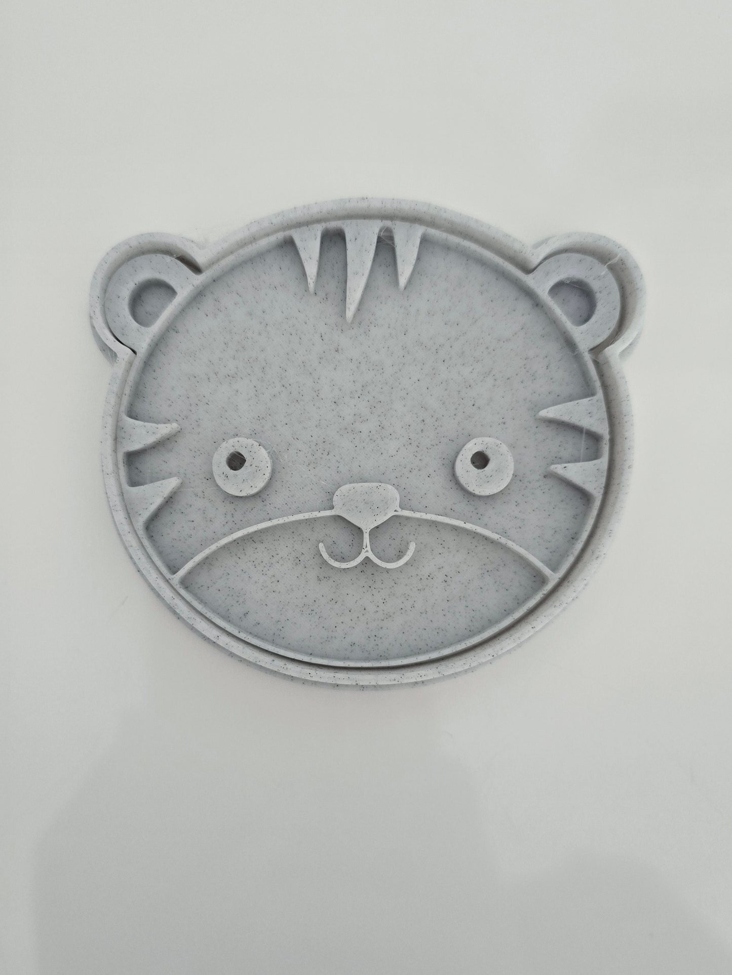 Tiger 3D Printed Playdough Cutters - set of 2
