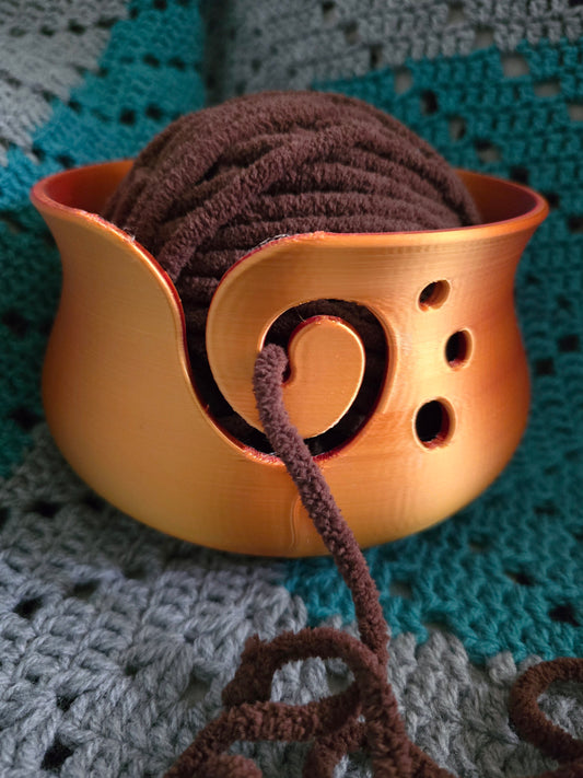 Large Yarn Bowl, 3D Printed