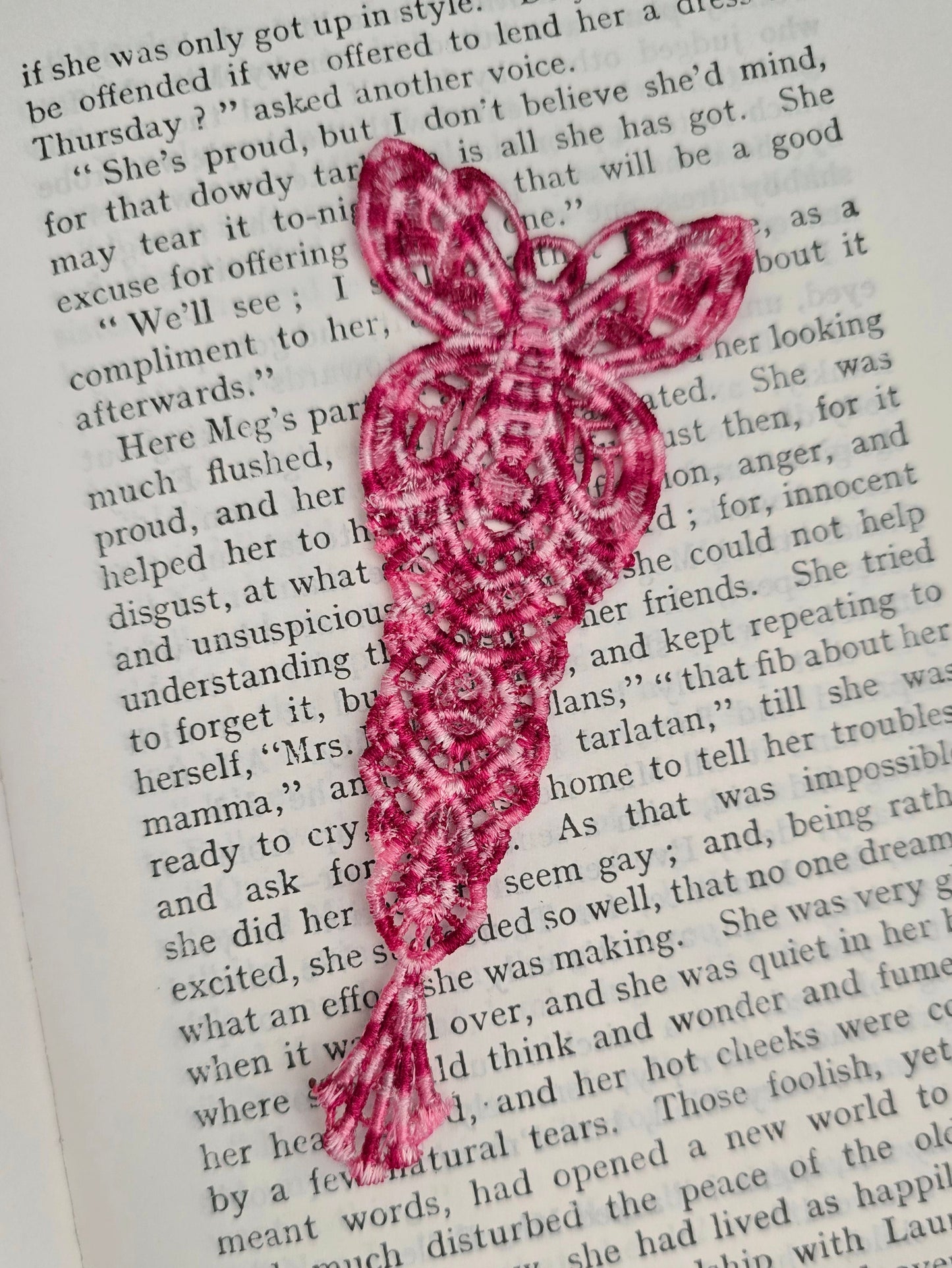 Butterfly Lace Bookmark