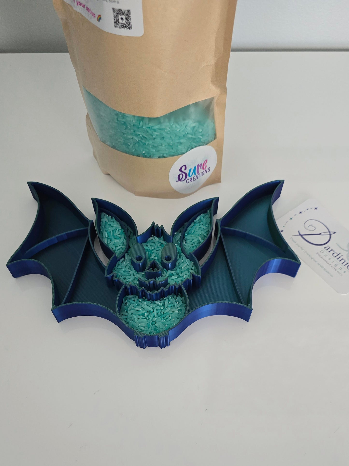 Blair the Bat – Sensory Tray - Perfect for Creative Play