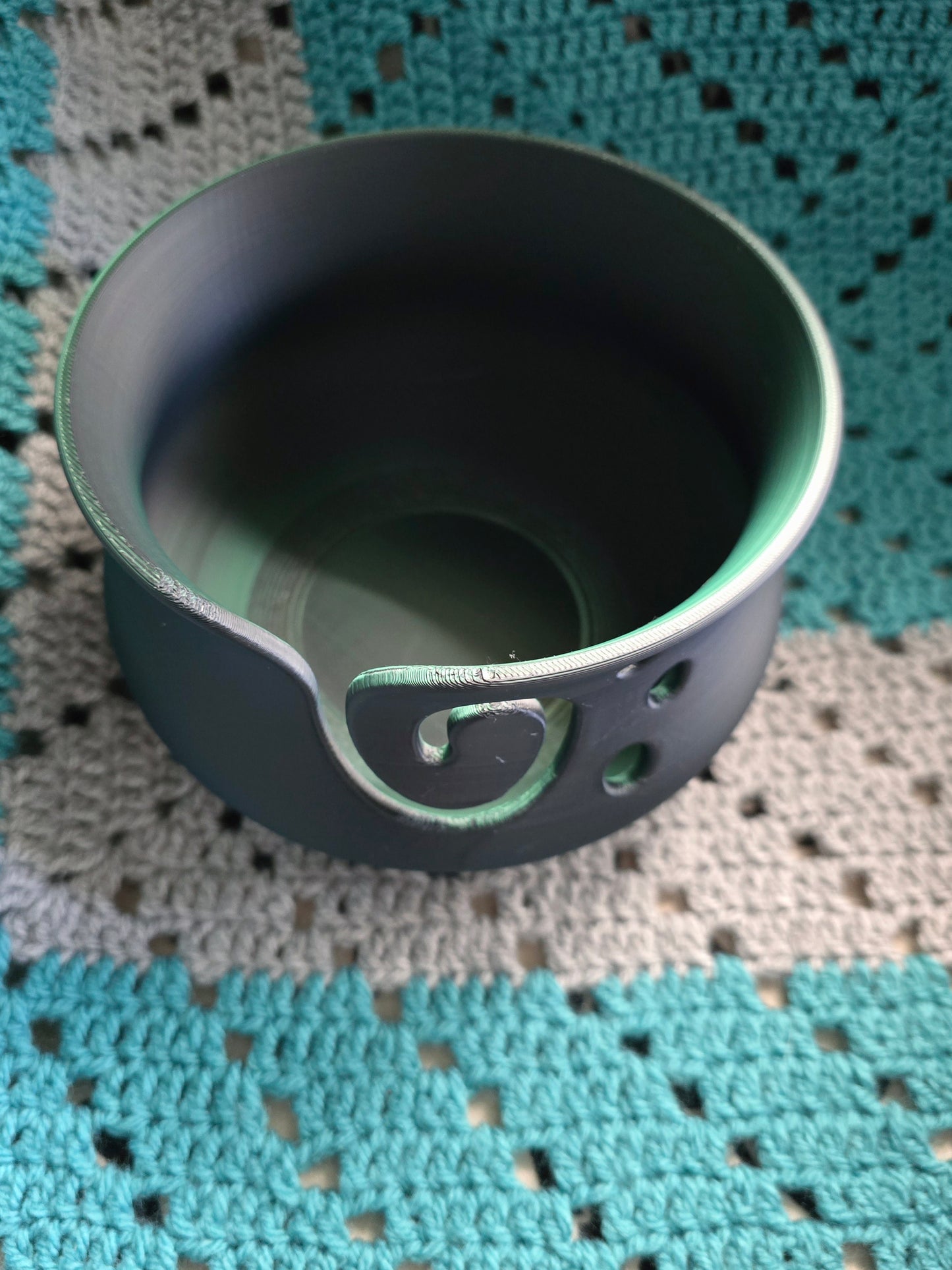 Large Yarn Bowl, 3D Printed