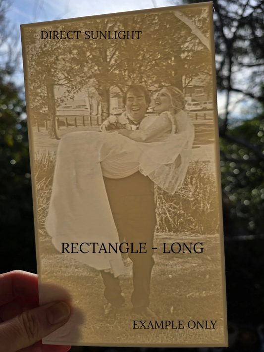 Custom 3D Printed Lithophane Keepsake