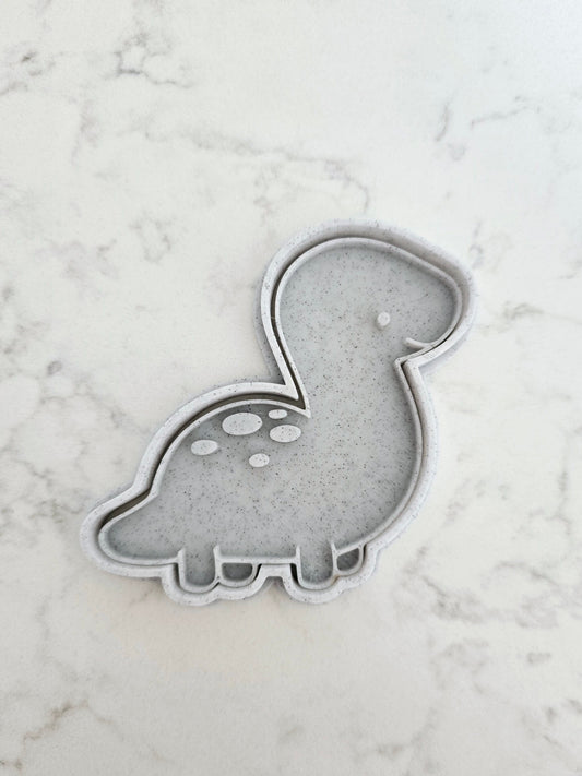 Dinosaur 3D Printed Playdough Cutters - set of 2