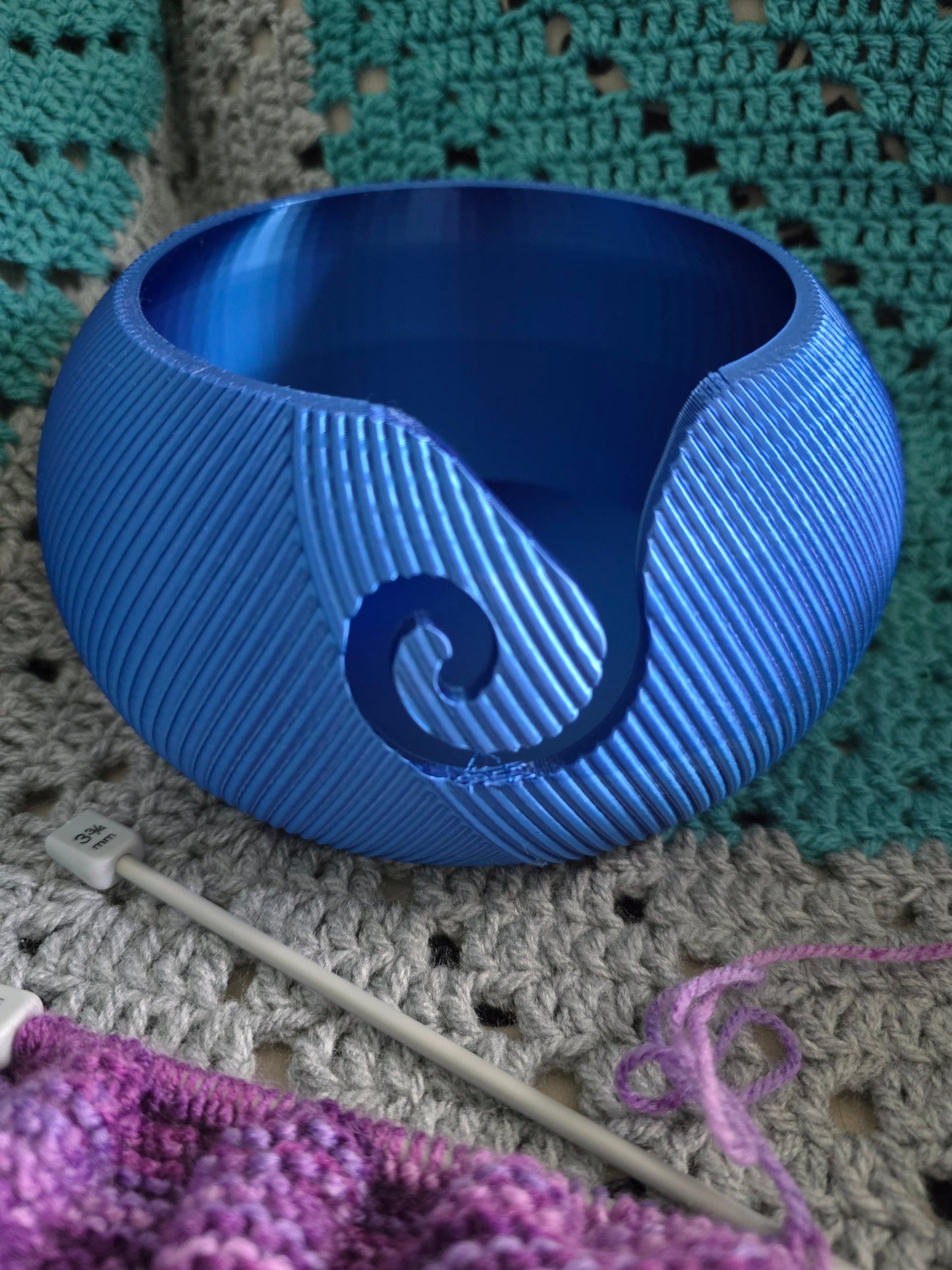 Yarn Bowl, 3D Printed
