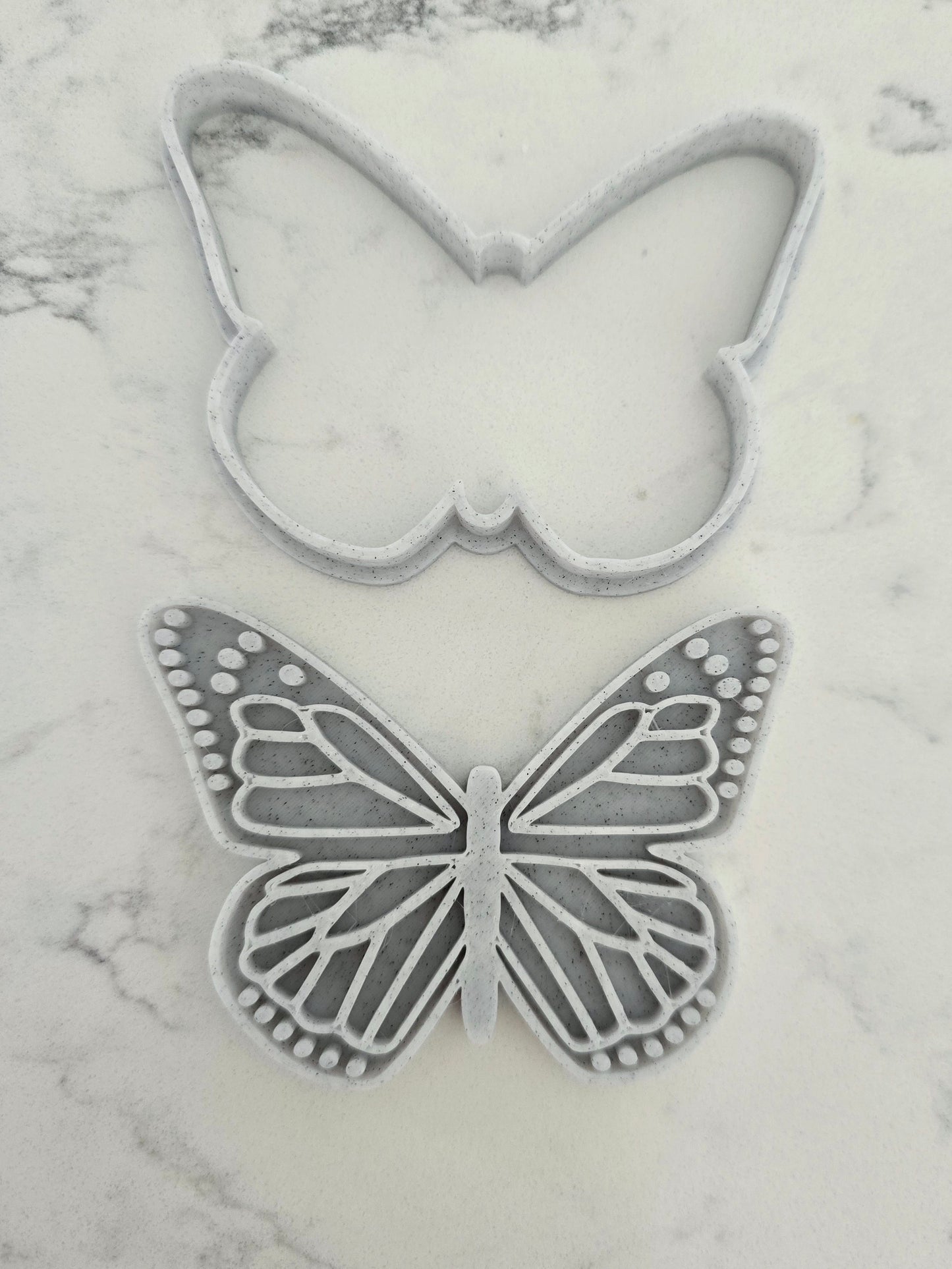 Butterfly 3D Printed Playdough Cutters - set of 2