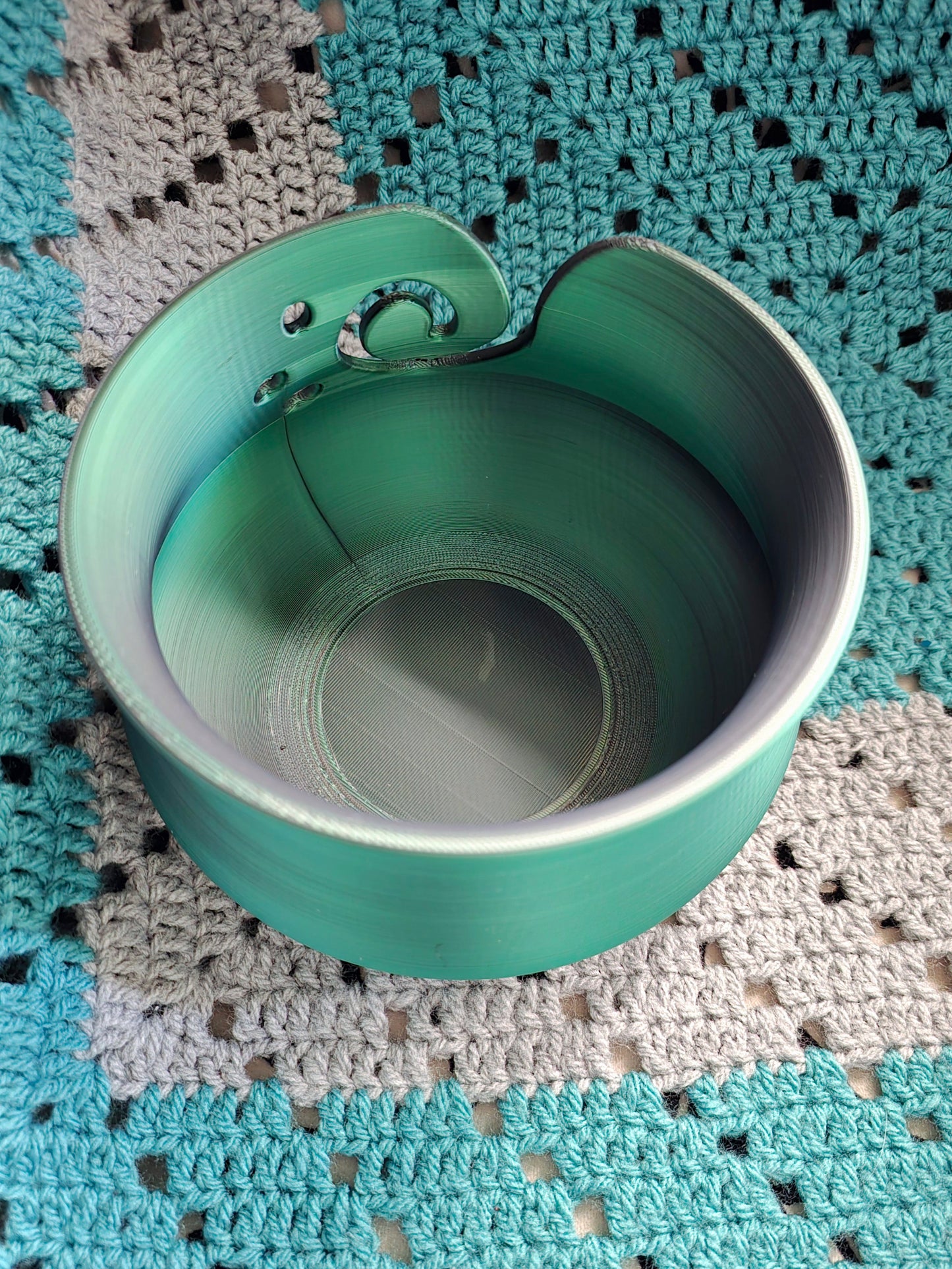 Large Yarn Bowl, 3D Printed