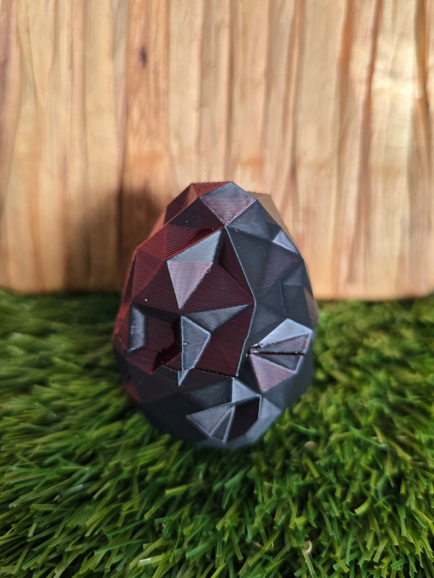 3D Printed Dino Egg with Tiny Dinosaur Inside
