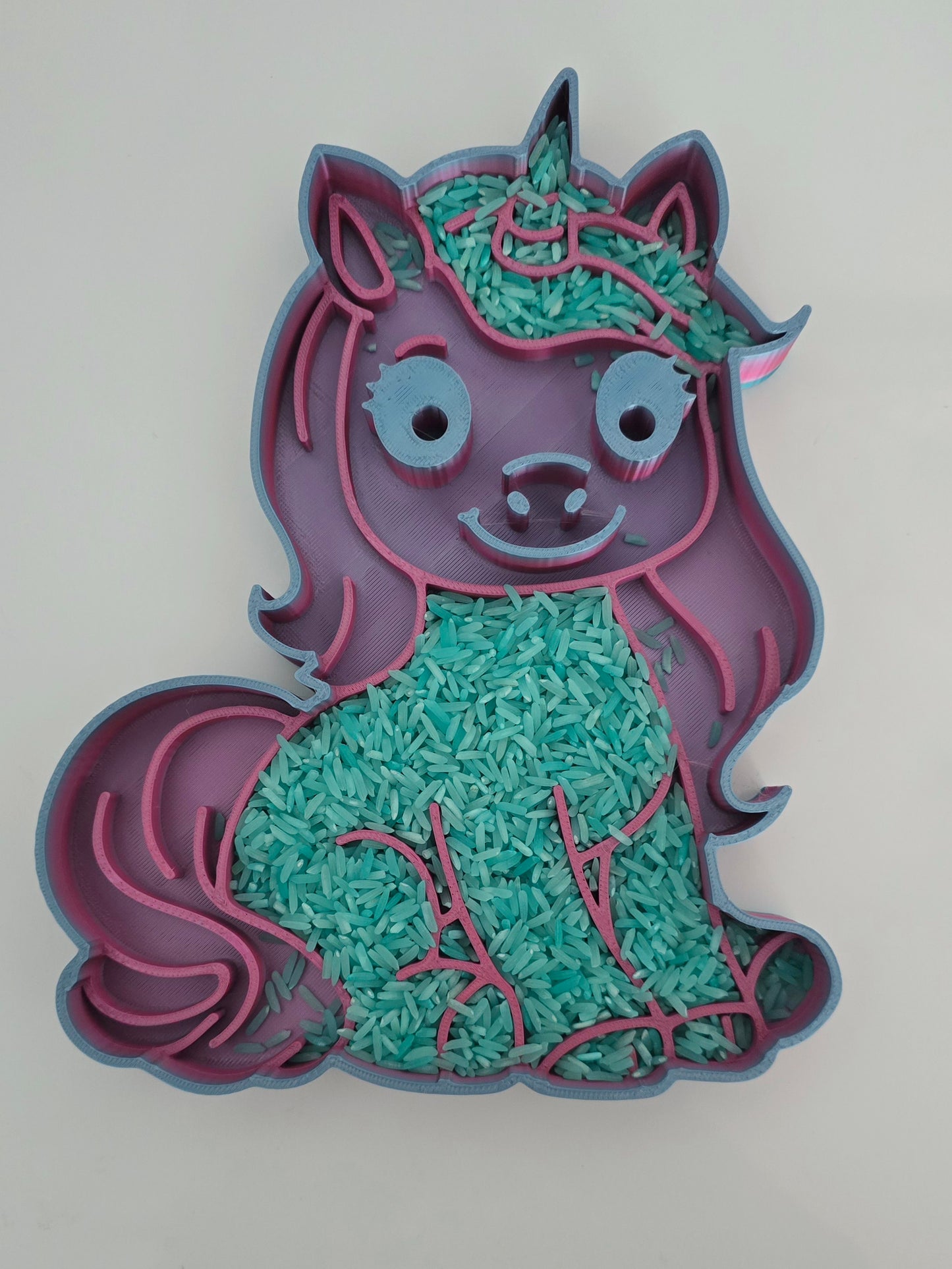 Ula the Unicorn  – Sensory Tray - Perfect for Creative Play