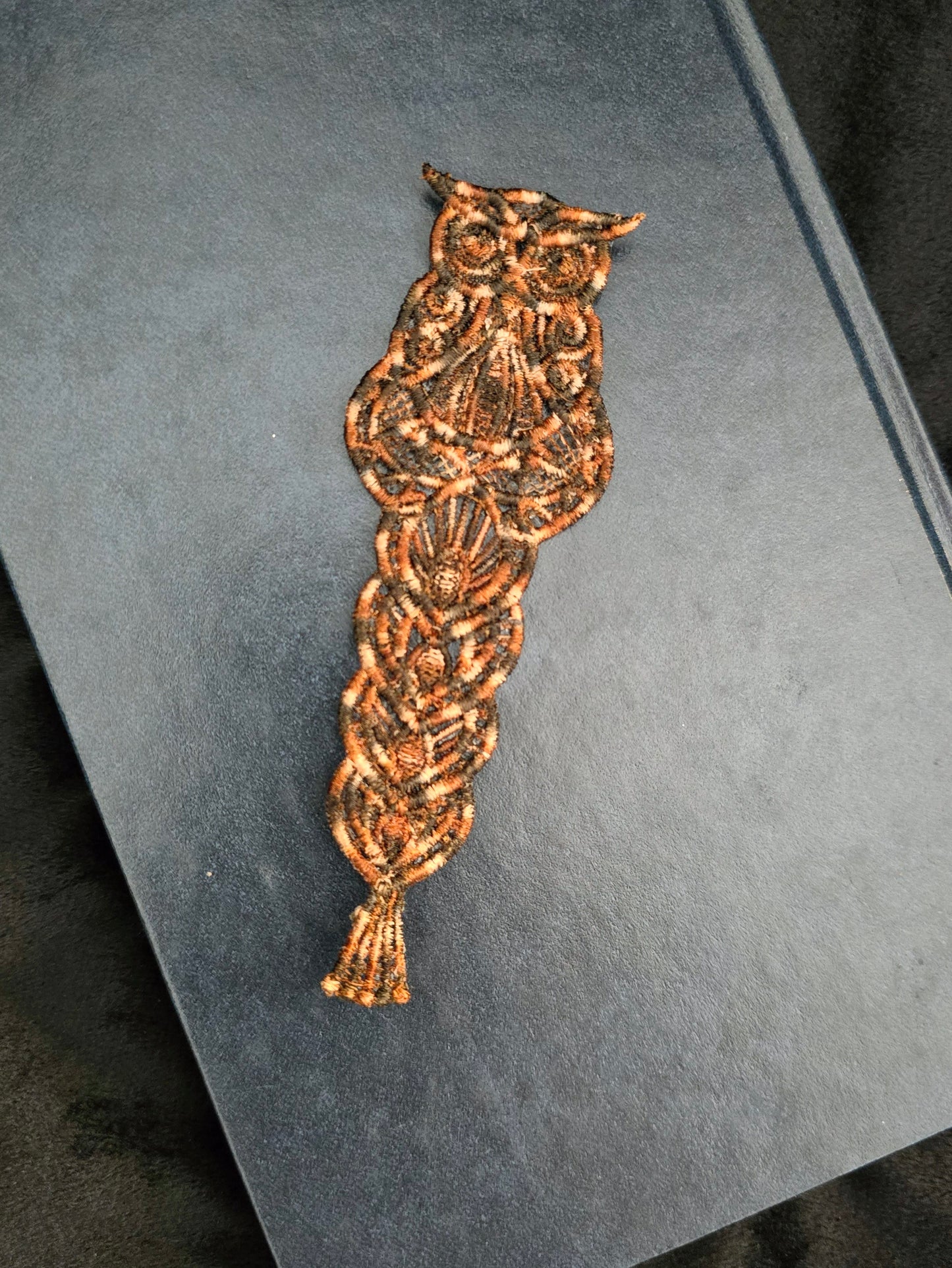Owl Lace Bookmark