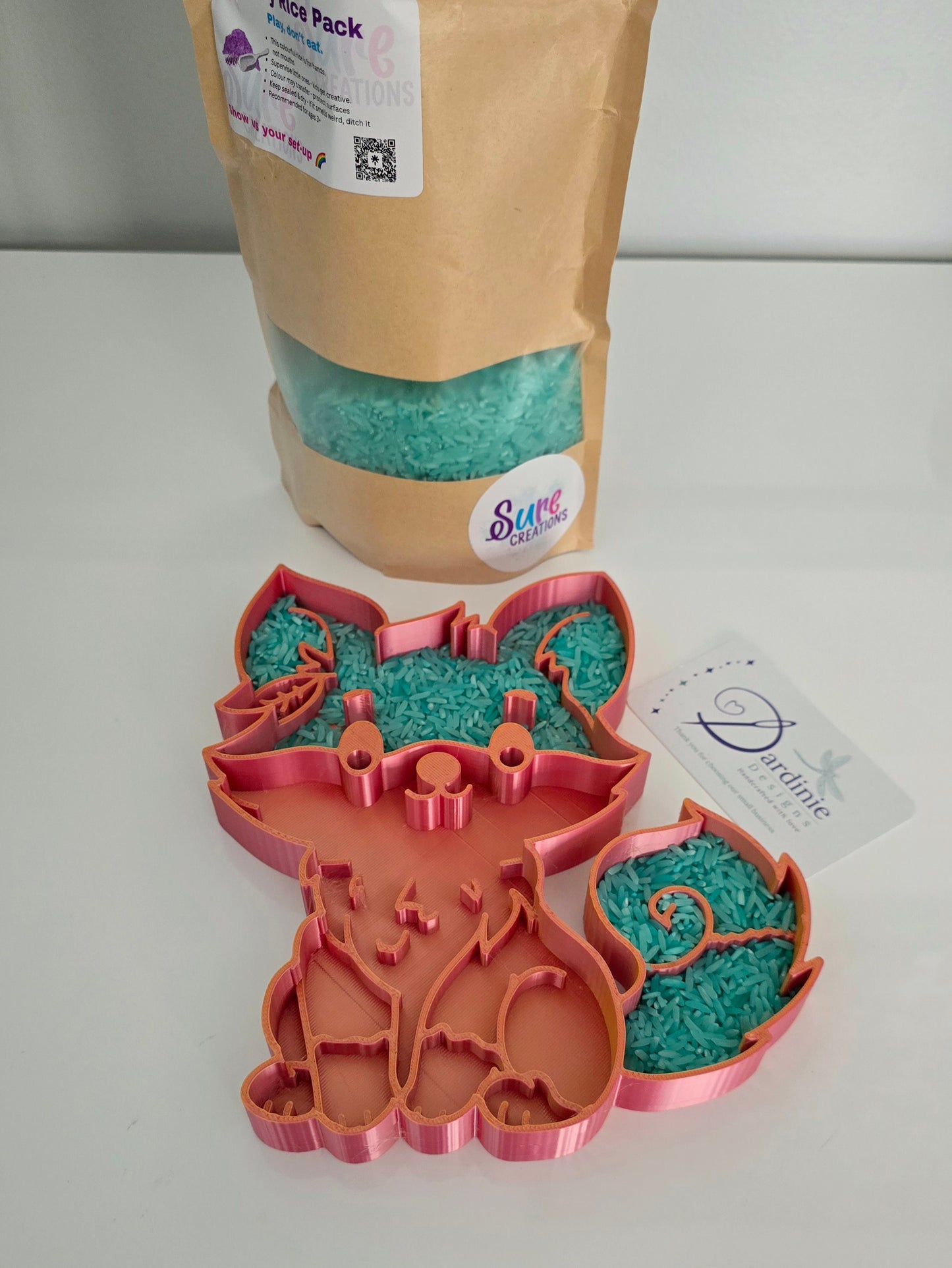 Flick the Fox – Sensory Tray - Perfect for Creative Play