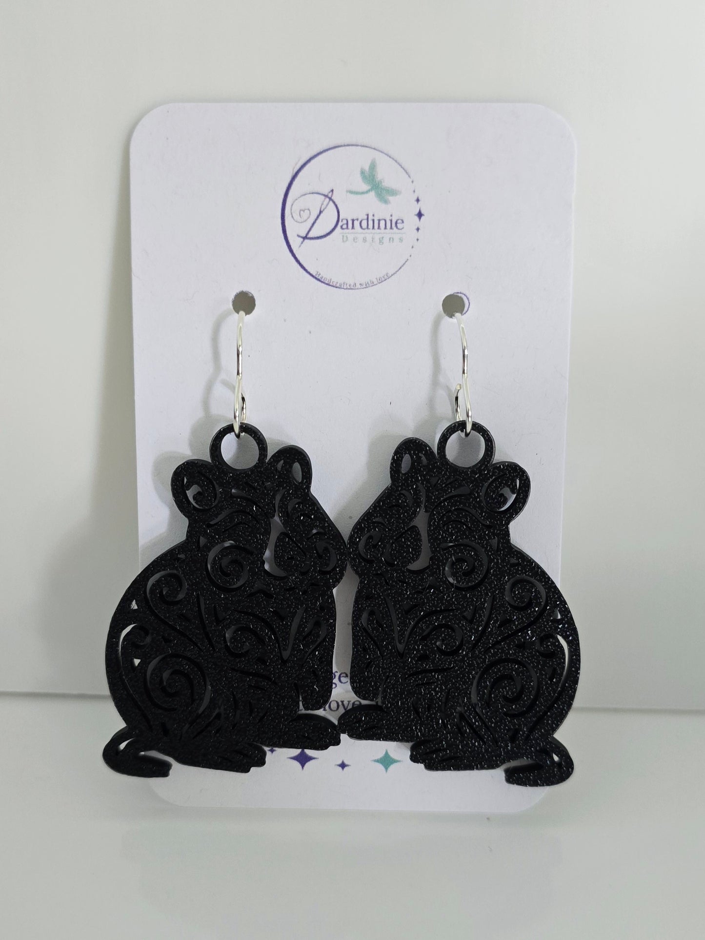 Australian Animal Collection- Quokka 3D Printed Earrings with Hypoallergenic Hooks