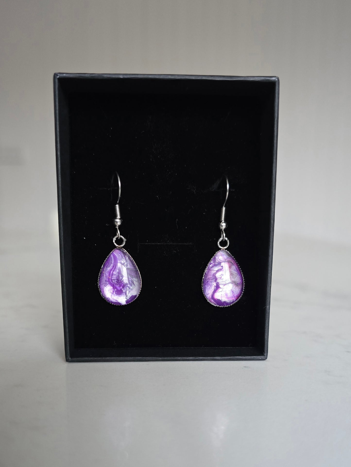 Everything's Beautiful- Pour Jewellery – One of a Kind Stainless Steel Earrings