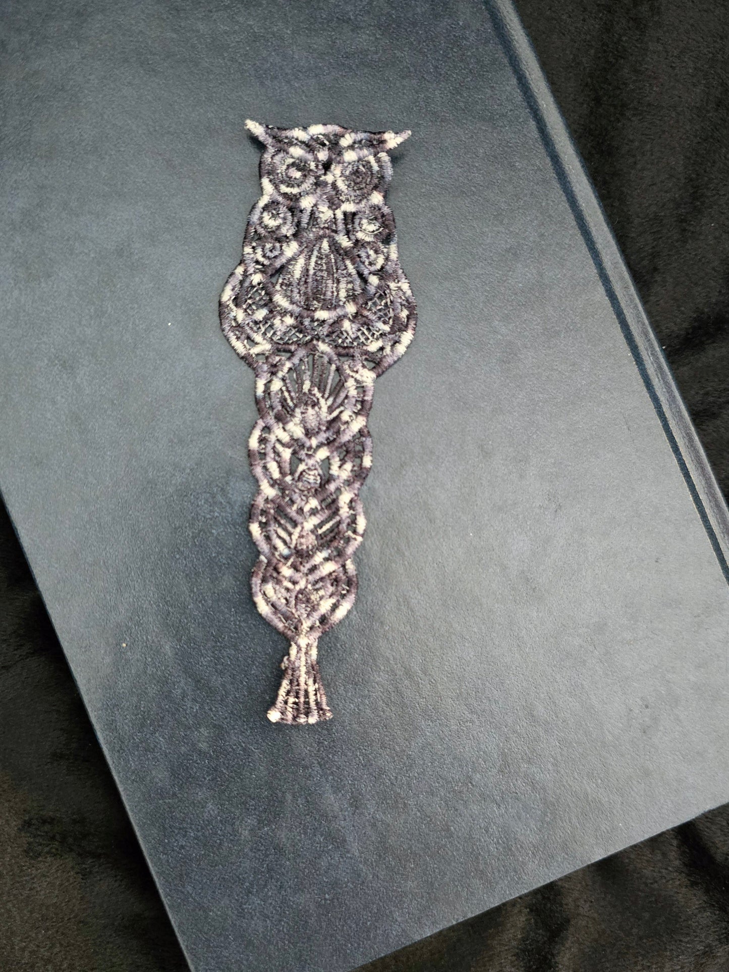 Owl Lace Bookmark