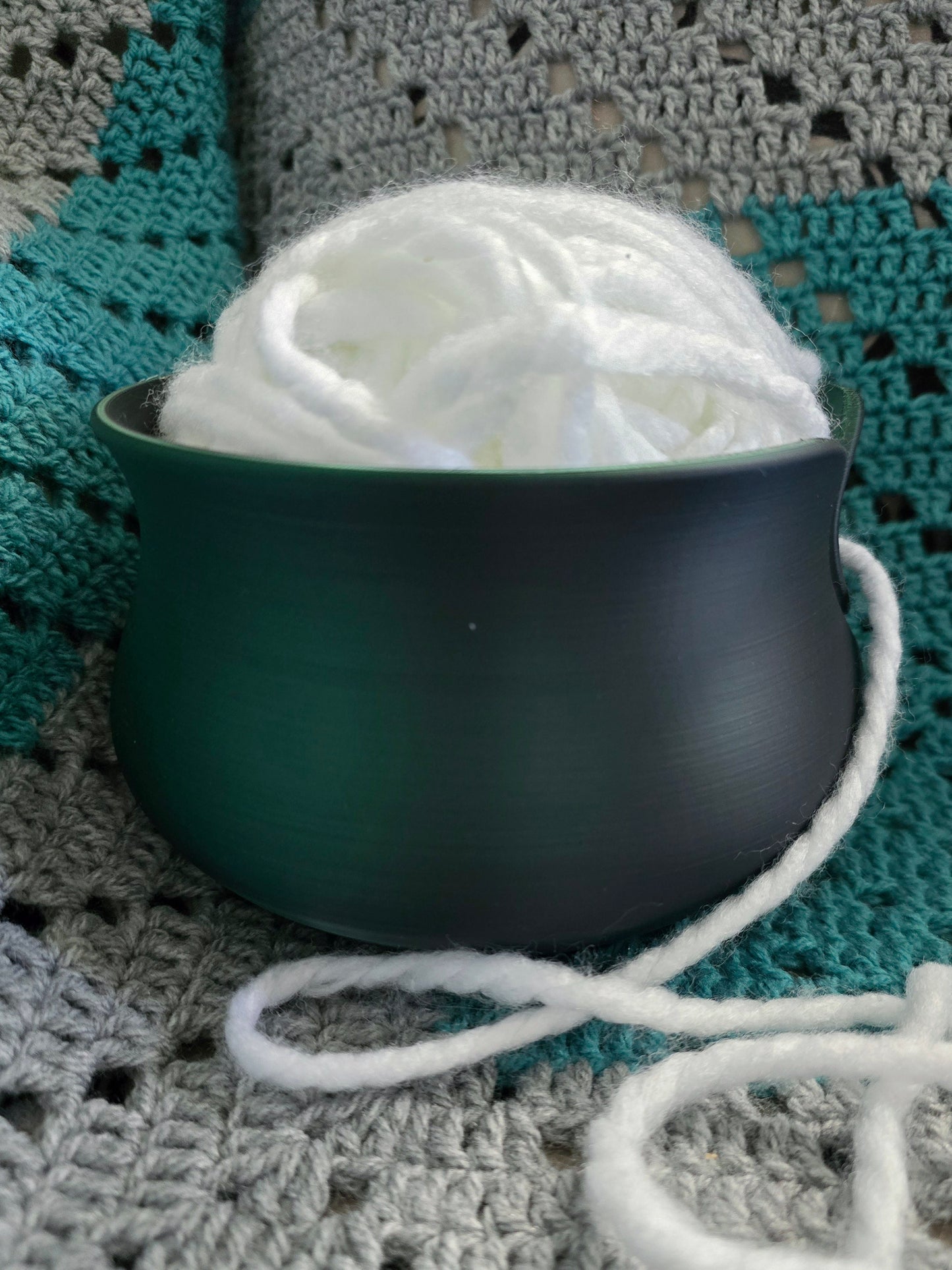 Large Yarn Bowl, 3D Printed
