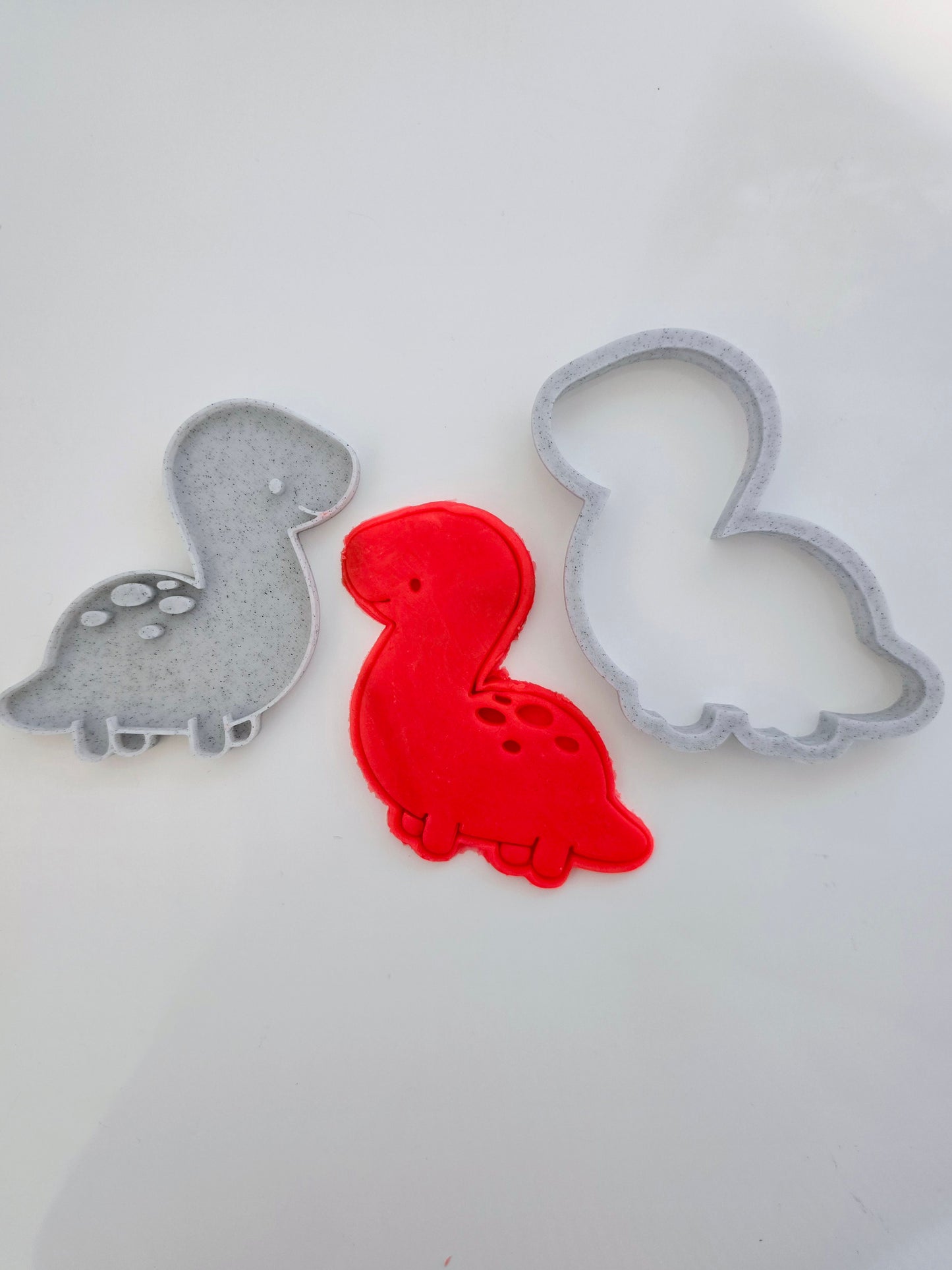 Dinosaur 3D Printed Playdough Cutters - set of 2